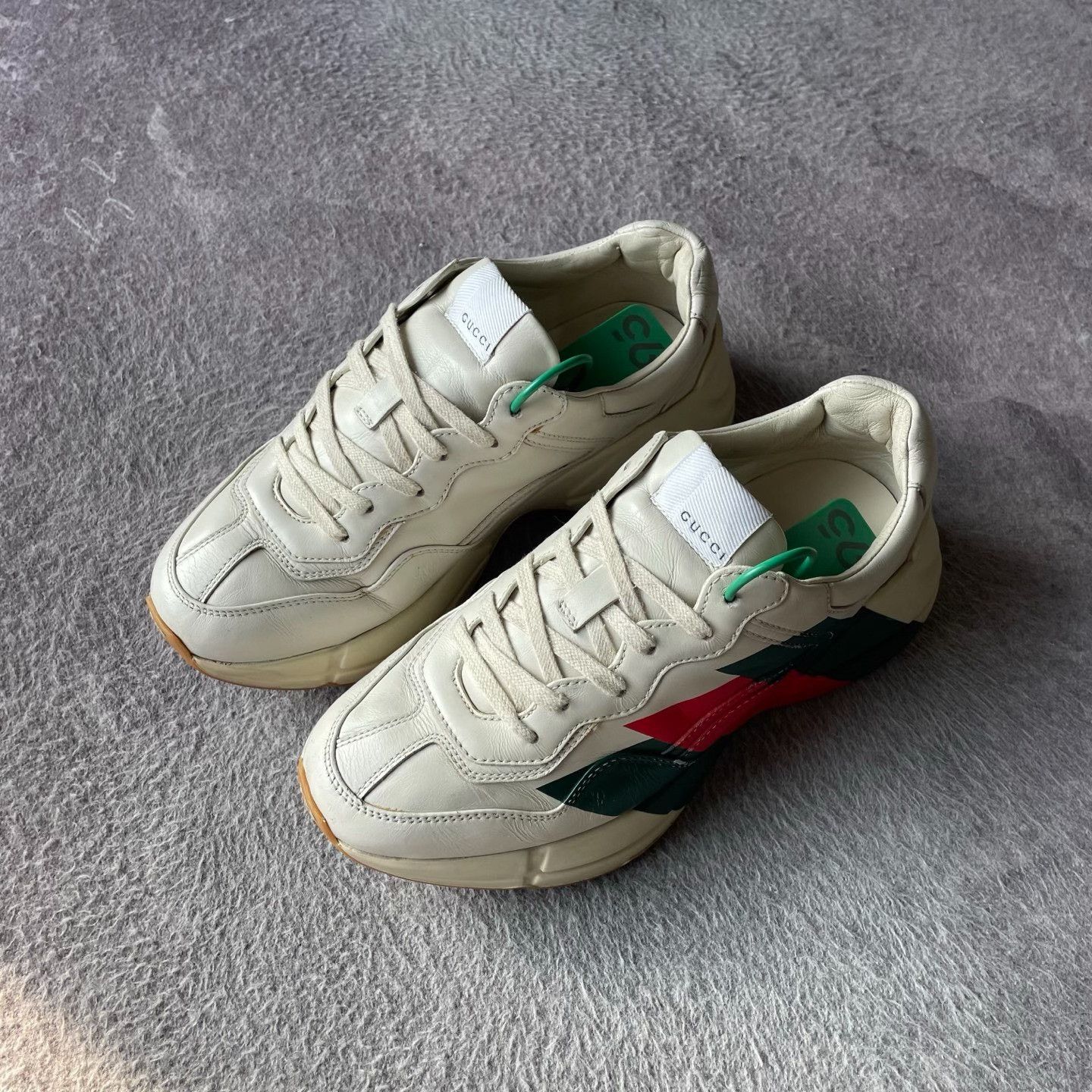 Gucci Gucci Red Lowtop Sneakers 39 Men Size US 6.5 / EU 39-40 - 1 Thumbnail