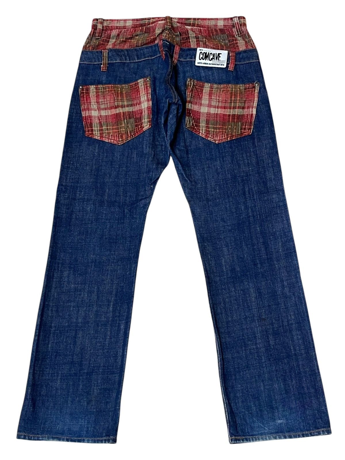 Japanese Brand SICK🔥JAPANESE BRAND CONCAVE ATTEMPT DOUBLE WAIST JEANS Size US 32 / EU 48 - 1 Thumbnail