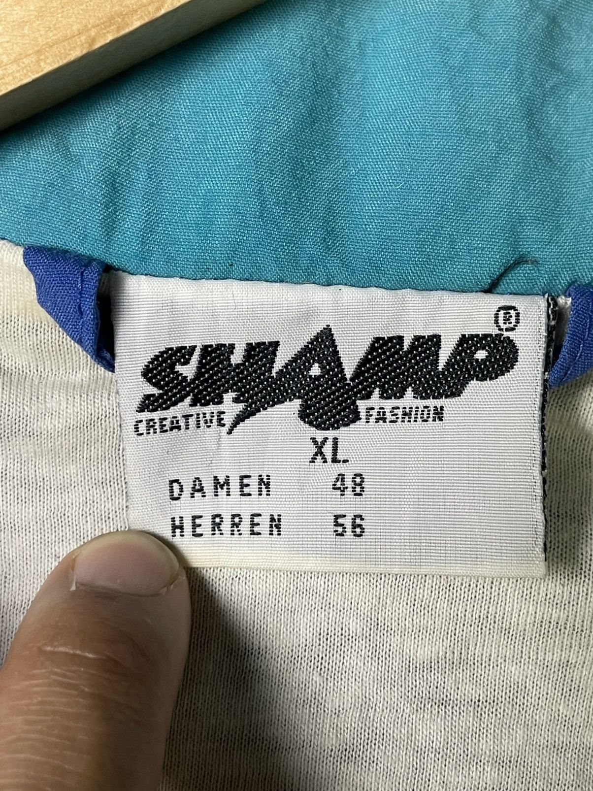 Japanese Brand × Vintage Vintage Shamp x Japanese Brand Fashion Windbreaker(31) Size US XL / EU 56 / 4 - 7 Thumbnail