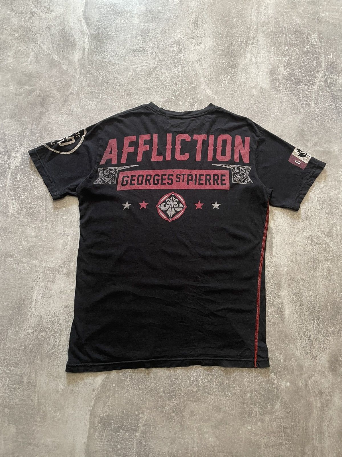 Affliction × If Six Was Nine Vintage Affliction GSP T-Shirt Size M Size US M / EU 48-50 / 2 - 10 Thumbnail