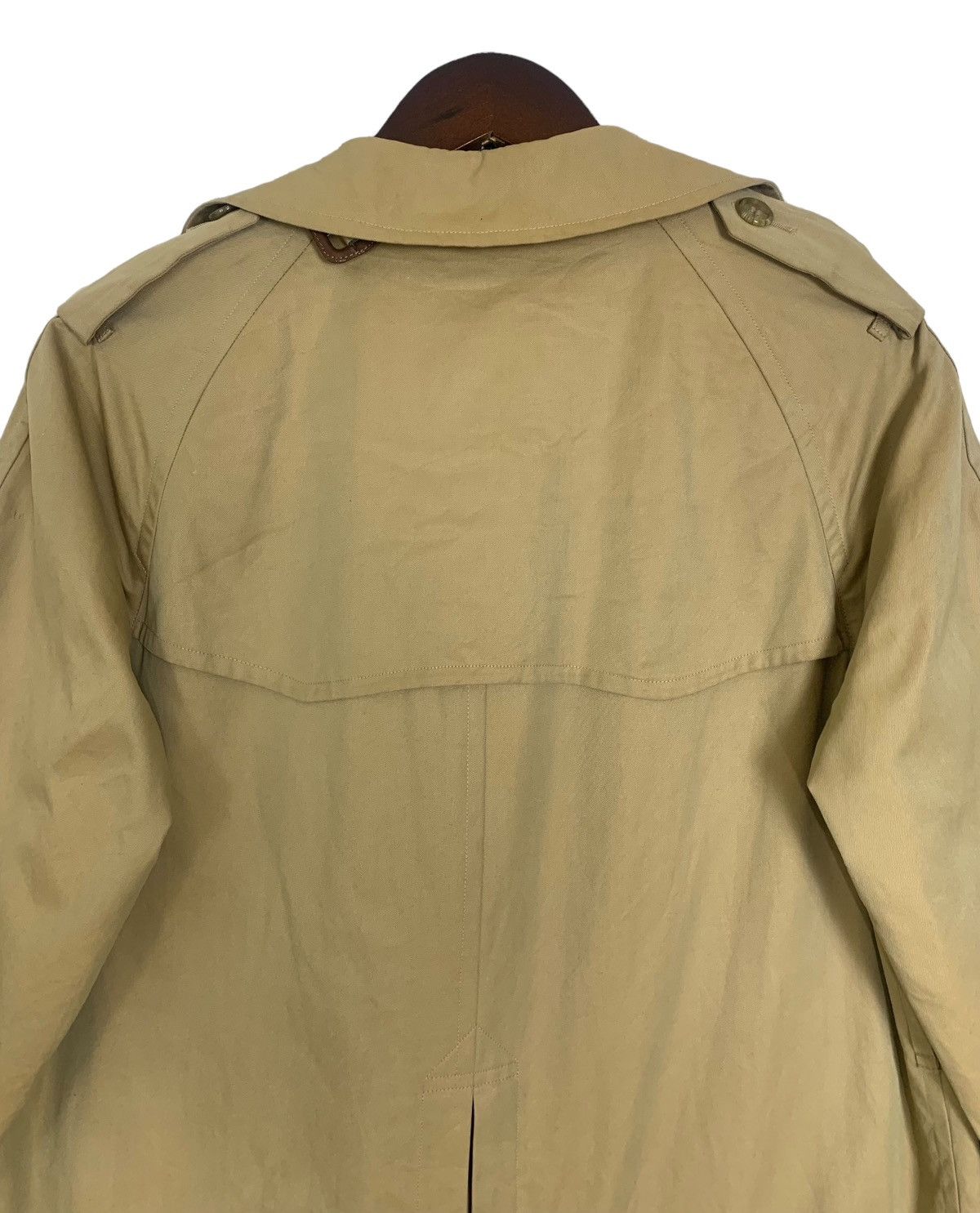 DAKS Daks By Simpson Ltd London Luxury Trench Long Coat Size S / US 4 / IT 40 - 7 Thumbnail