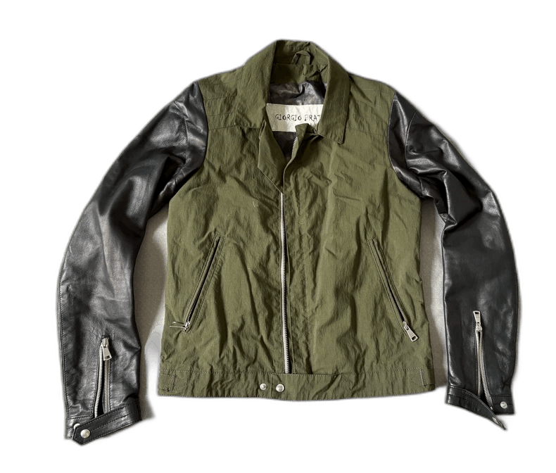 Yohji Yamamoto Giorgio Brato Vintage Leather Jacket Coat-2506 Size M / US 6-8 / IT 42-44 - 1 Thumbnail