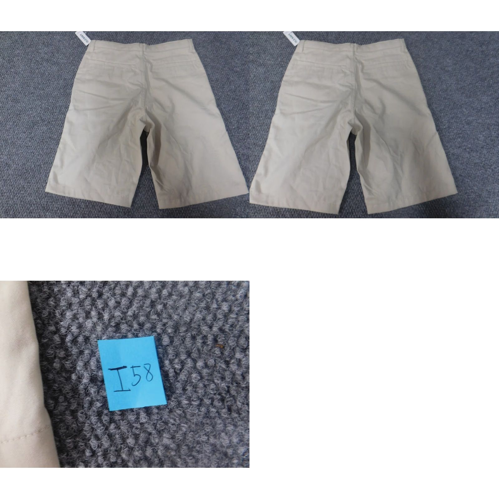 Old Navy Old Navy Shorts 16 Beige Chino Everyday Short Juniors Women's Classic Casual Knit Cotton Blend Zipper Front Mid Rise Flat Front Summer Walking NWT Size 28" / US 6 / IT 42 - 8 Thumbnail