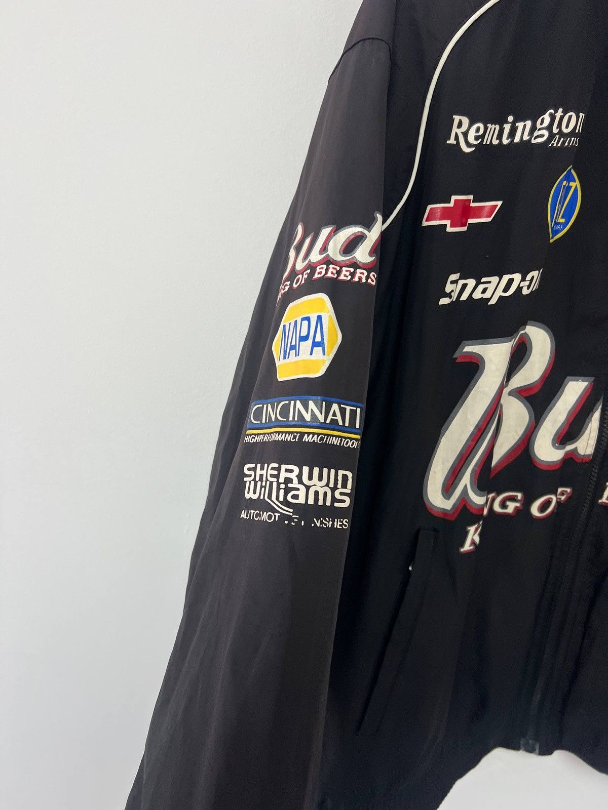 Other Vintage Bud King of Beers Nascar Racing Jacket Full Zip XL Size US XL / EU 56 / 4 - 4 Thumbnail