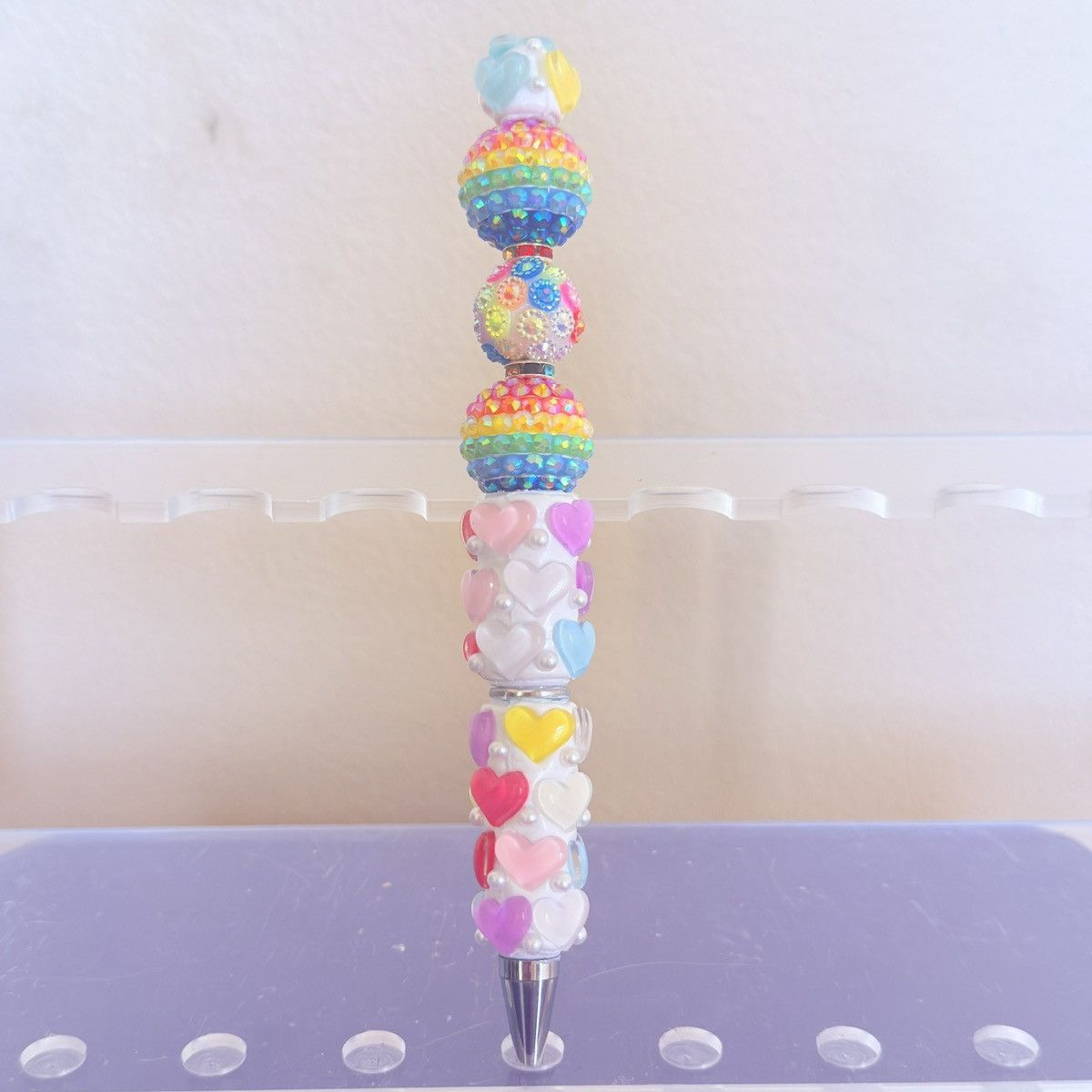 Other Rainbow Pride Beaded Pen – Love in Every Color Size ONE SIZE - 1 Thumbnail