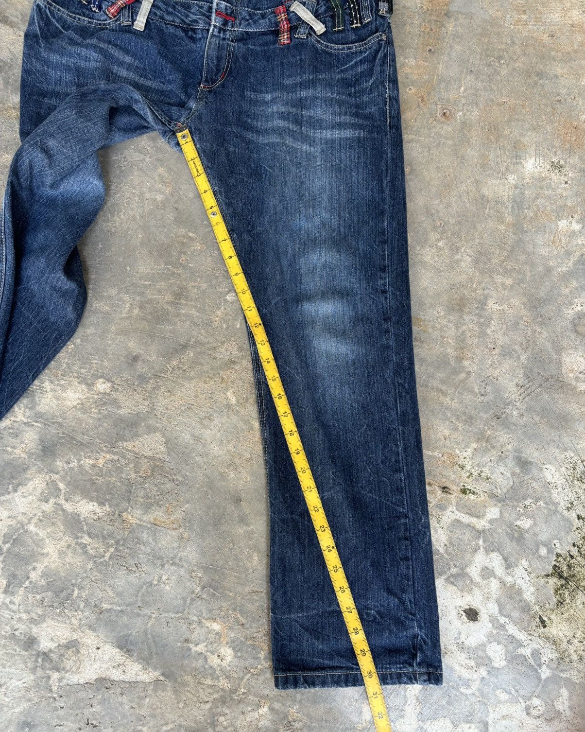 Hysteric Glamour × If Six Was Nine × Japanese Brand Y2k Double Waist Ifwixwasnine Punk Style Jeans Size US 36 / EU 52 - 14 Thumbnail
