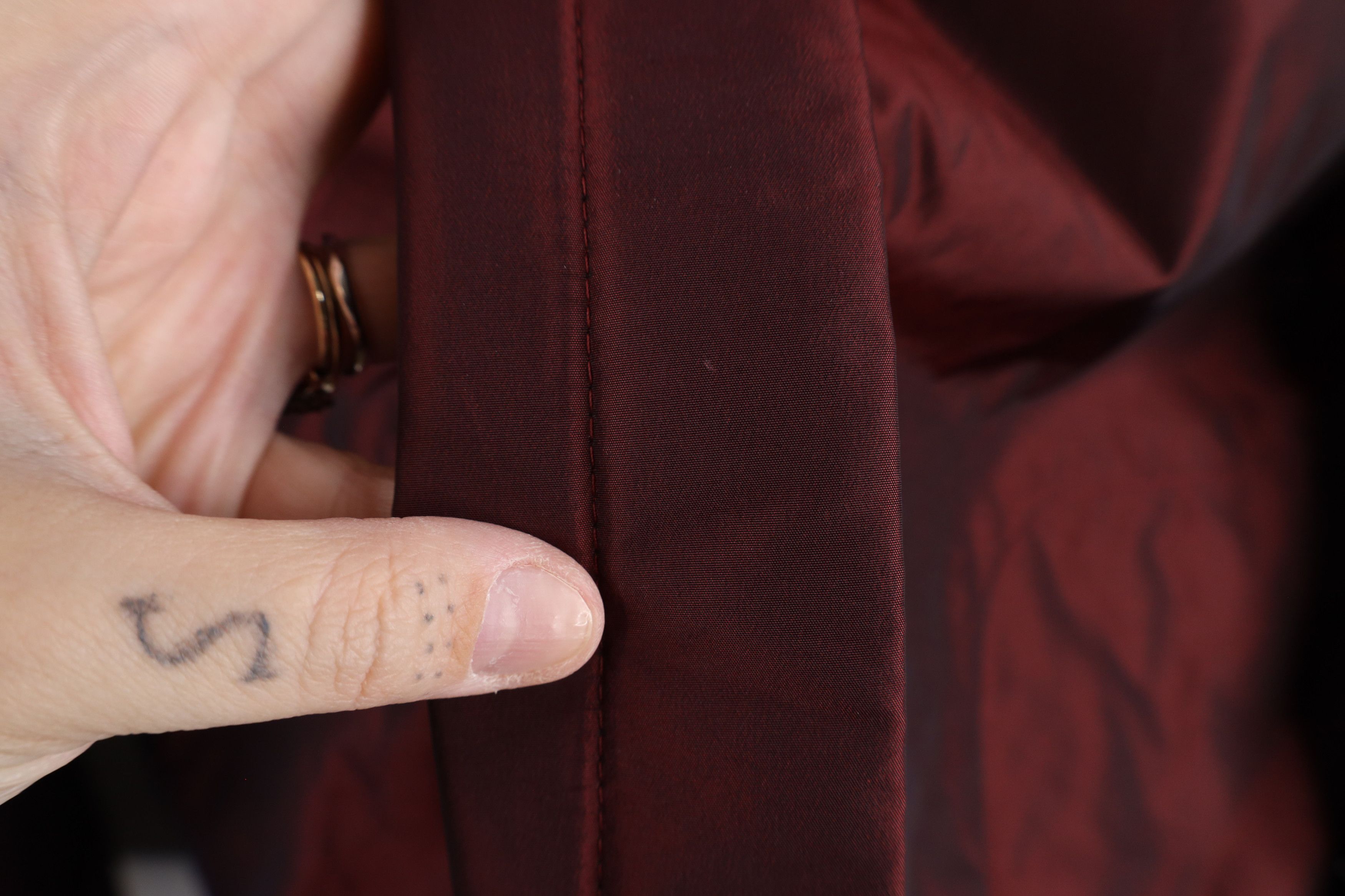 Esprit × Vintage Vintage 90s Esprit Blank Chromatic Full Button Jacket Red Size L / US 10 / IT 46 - 5 Thumbnail