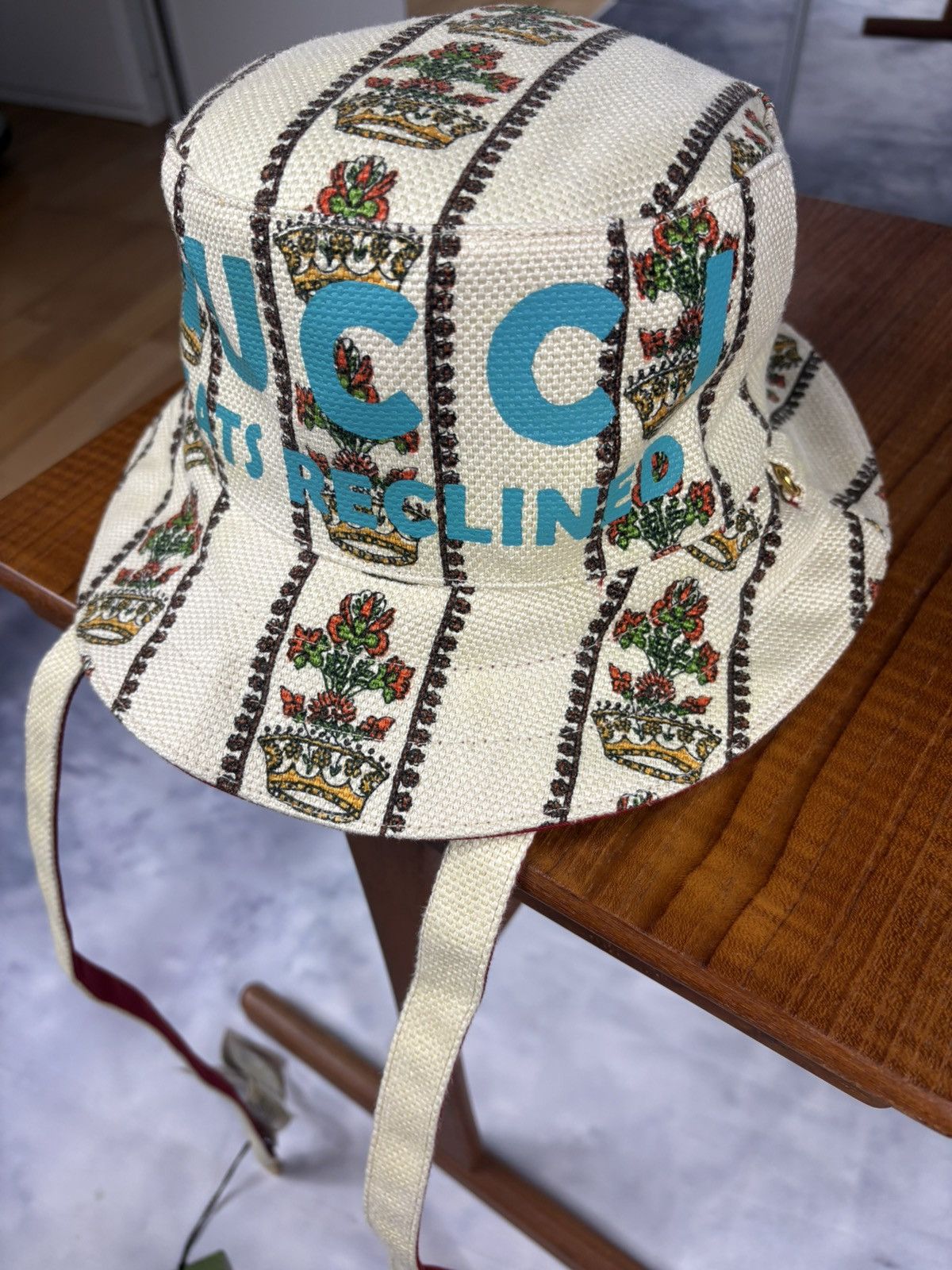 Gucci Gucci 100 Reversible Bucket Hat M Size ONE SIZE - 3 Thumbnail
