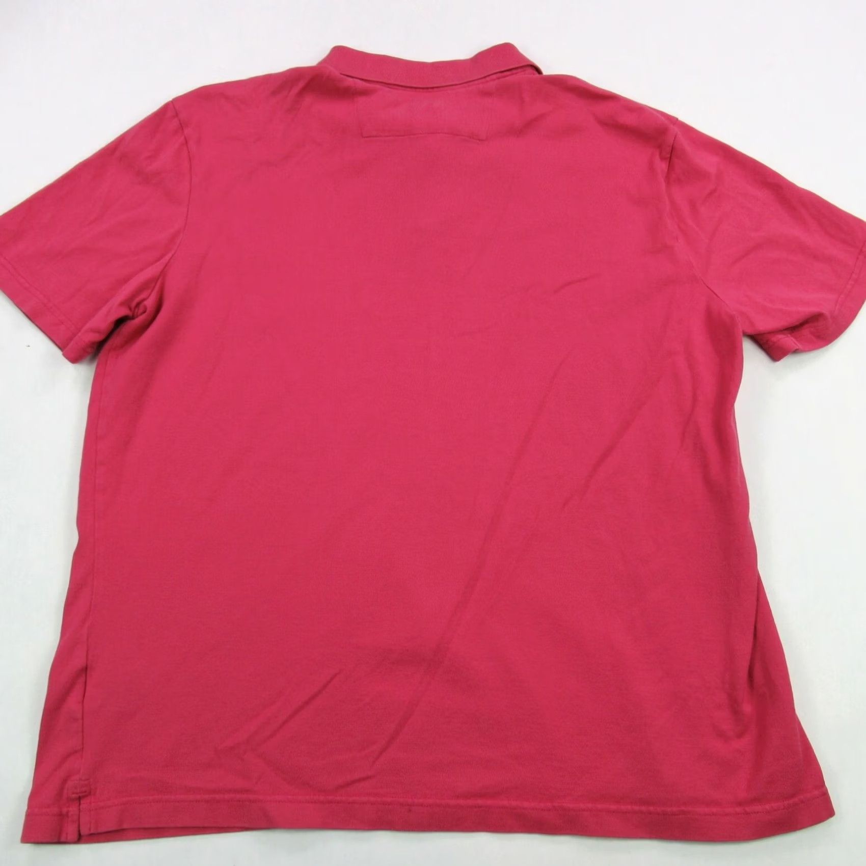 BUGATCHI BUGATCHI Polo Shirt Adult XL Pink Short Sleeve Button Up Golf Casual Lightweight Mens Size US XL / EU 56 / 4 - 5 Thumbnail