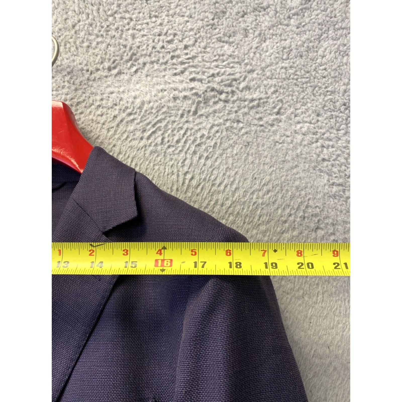 Bonobos BONOBOS Comero Unconstructe Wool Blazer Jacket 40 Regular Dark Plum Slim Men Size 40R - 4 Thumbnail