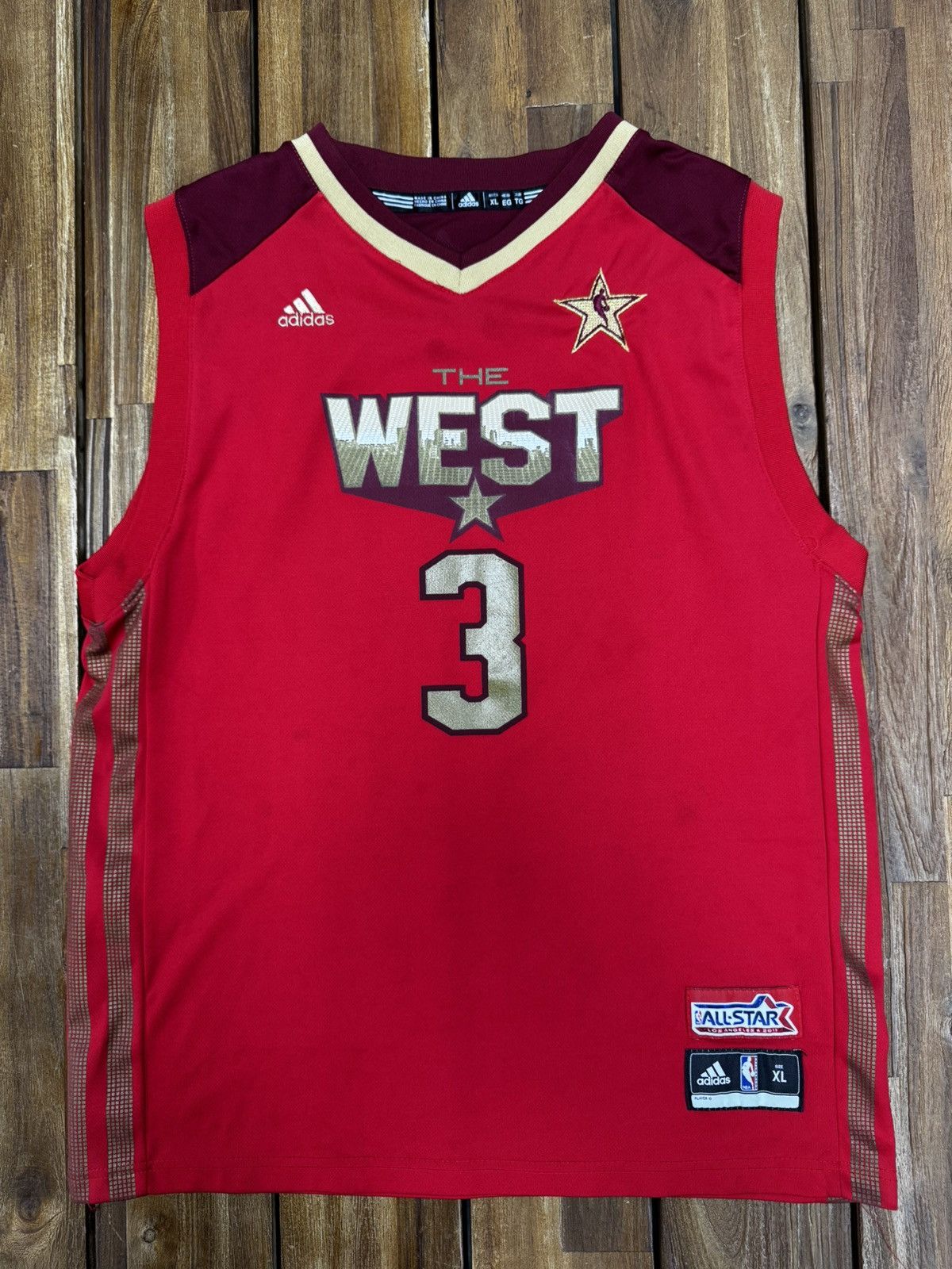 Adidas Adidas 2011 NBA All Star Game Chris Paul West NBA Jersey Size US XL / EU 56 / 4 - 1 Thumbnail