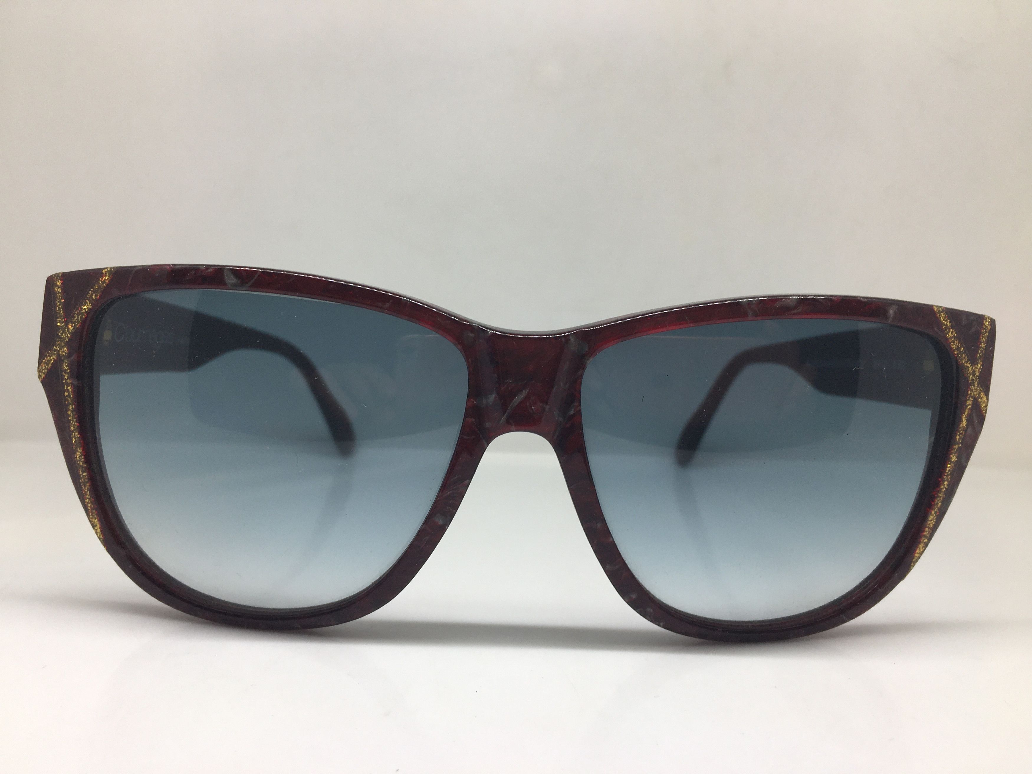 Courreges Vintage 70s Courreges8712 Woman Oversize Sunglasses France Size ONE SIZE - 2 Thumbnail