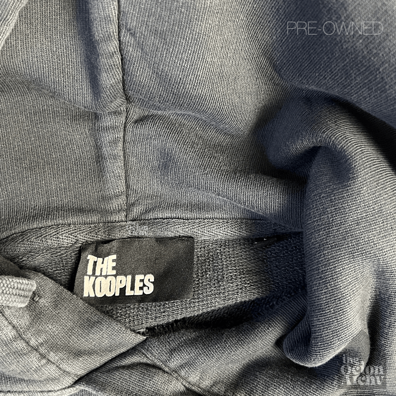 The Kooples he Kooples 100% Wild Oversized Pullover Hoodie Charcoal Gray Size US L / EU 52-54 / 3 - 3 Thumbnail