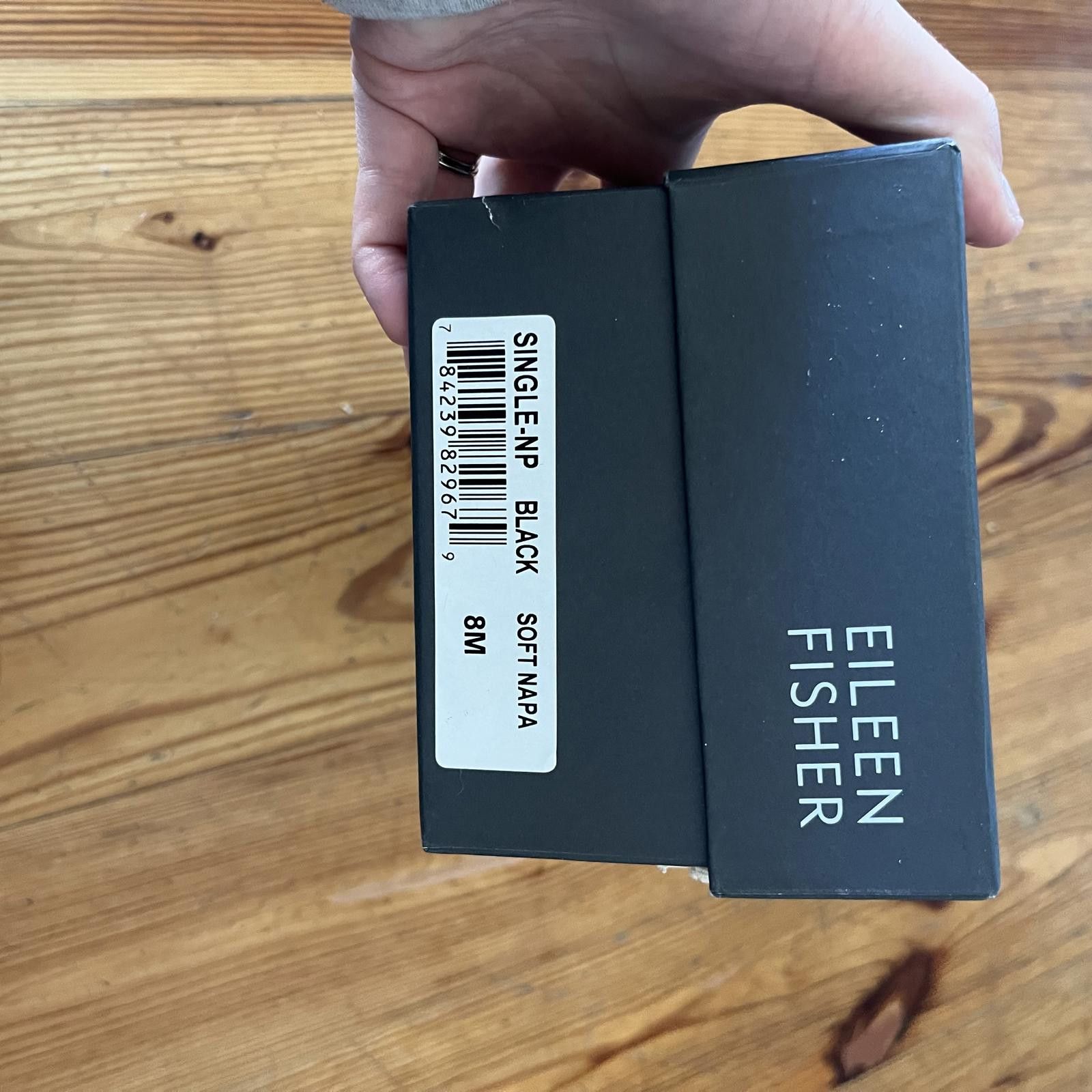 Eileen Fisher NIB - 8M - Women-Eileen Fisher Soft Napa Black Slide Sandals Size US 8 / IT 38 - 5 Thumbnail