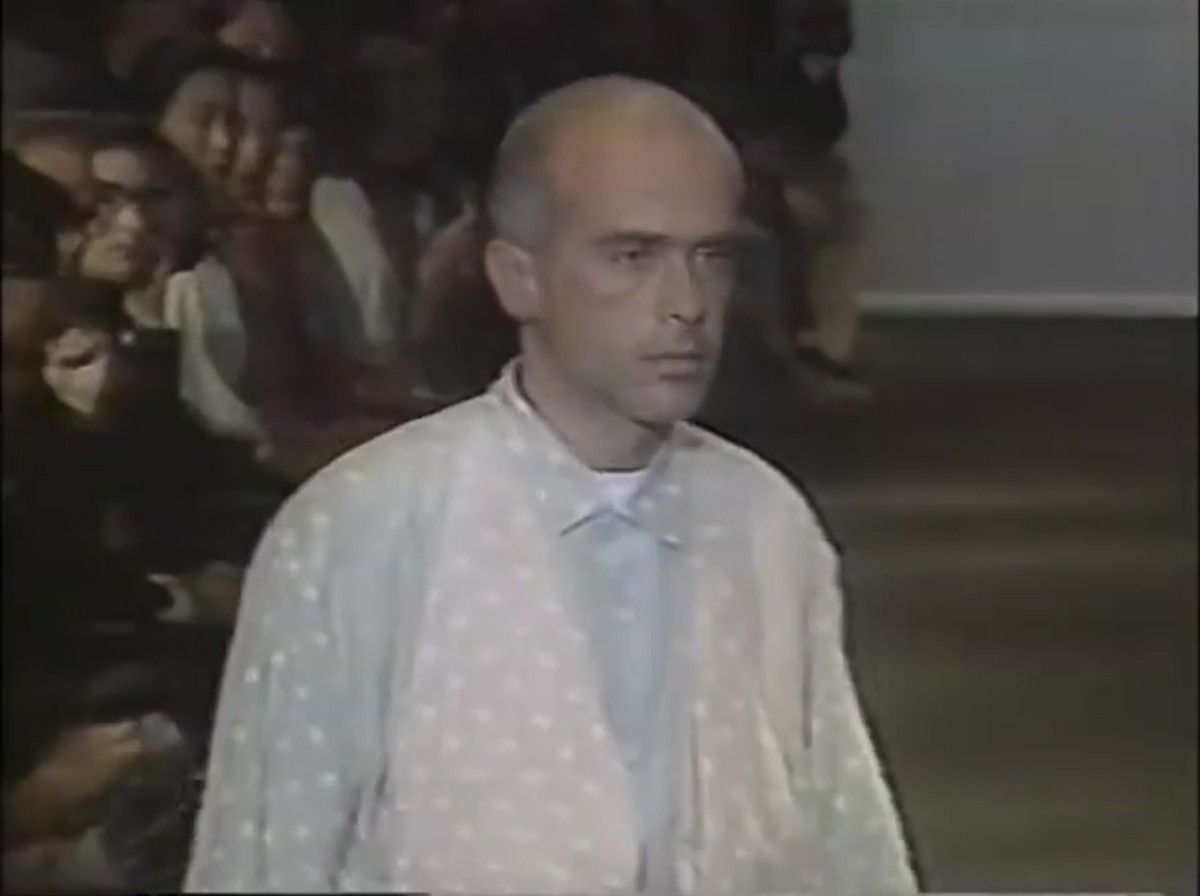 Pre-owned Comme Des Garçons Homme Deux Ss89 Multicolor Polka Dot Shirt