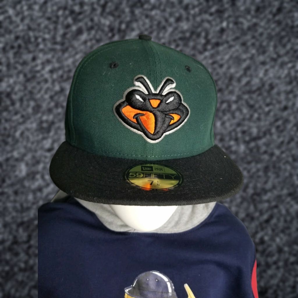 New Era New Era Augusta Green Jackets 59Fifty Fitted Hat Cap Size 7 1/8 Men Baseball Cap Green 7 1/8 Mens Size US M / EU 48-50 / 2 - 1 Thumbnail