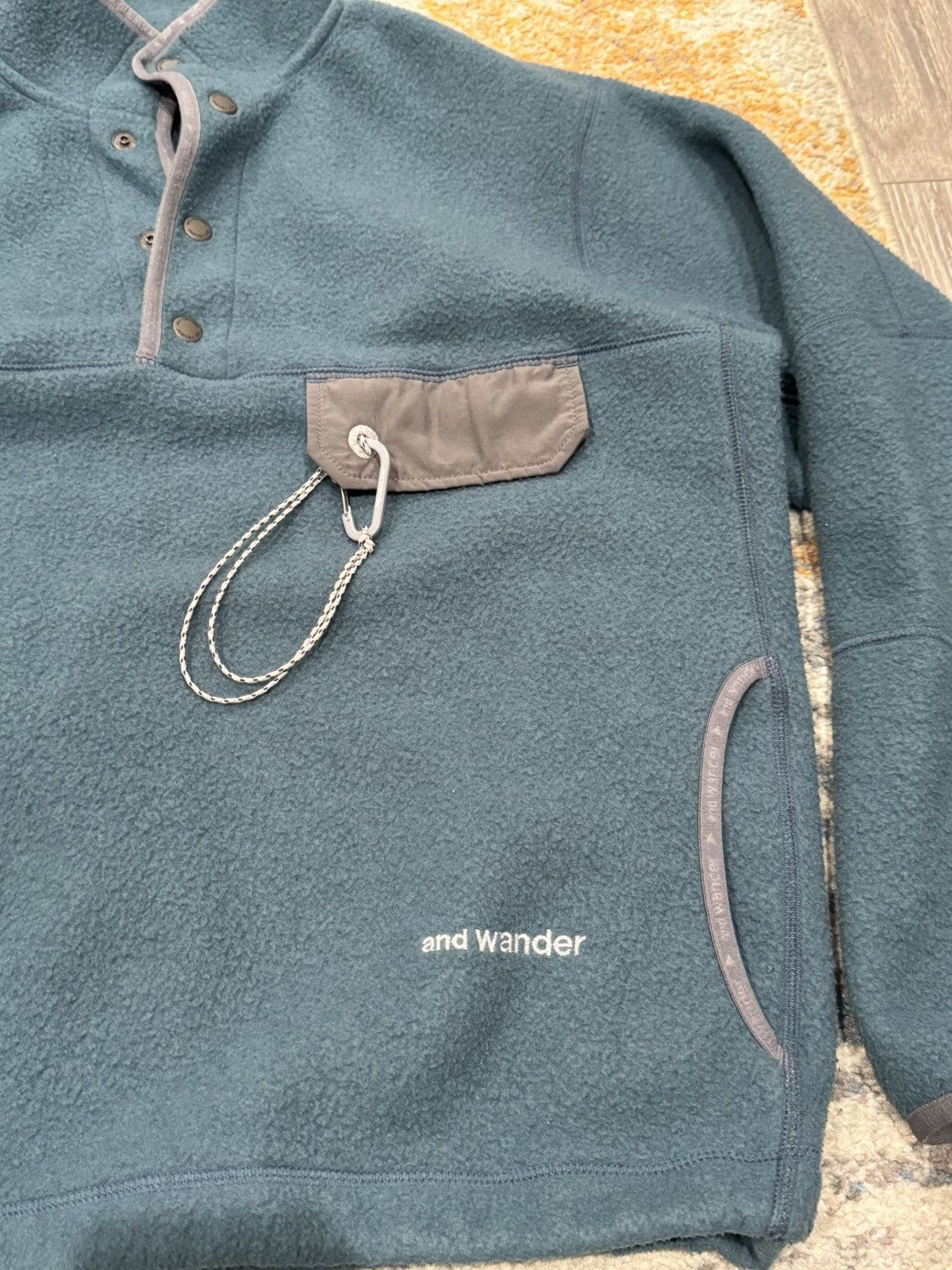And Wander Wool Fleece Pullover Size US L / EU 52-54 / 3 - 4 Thumbnail