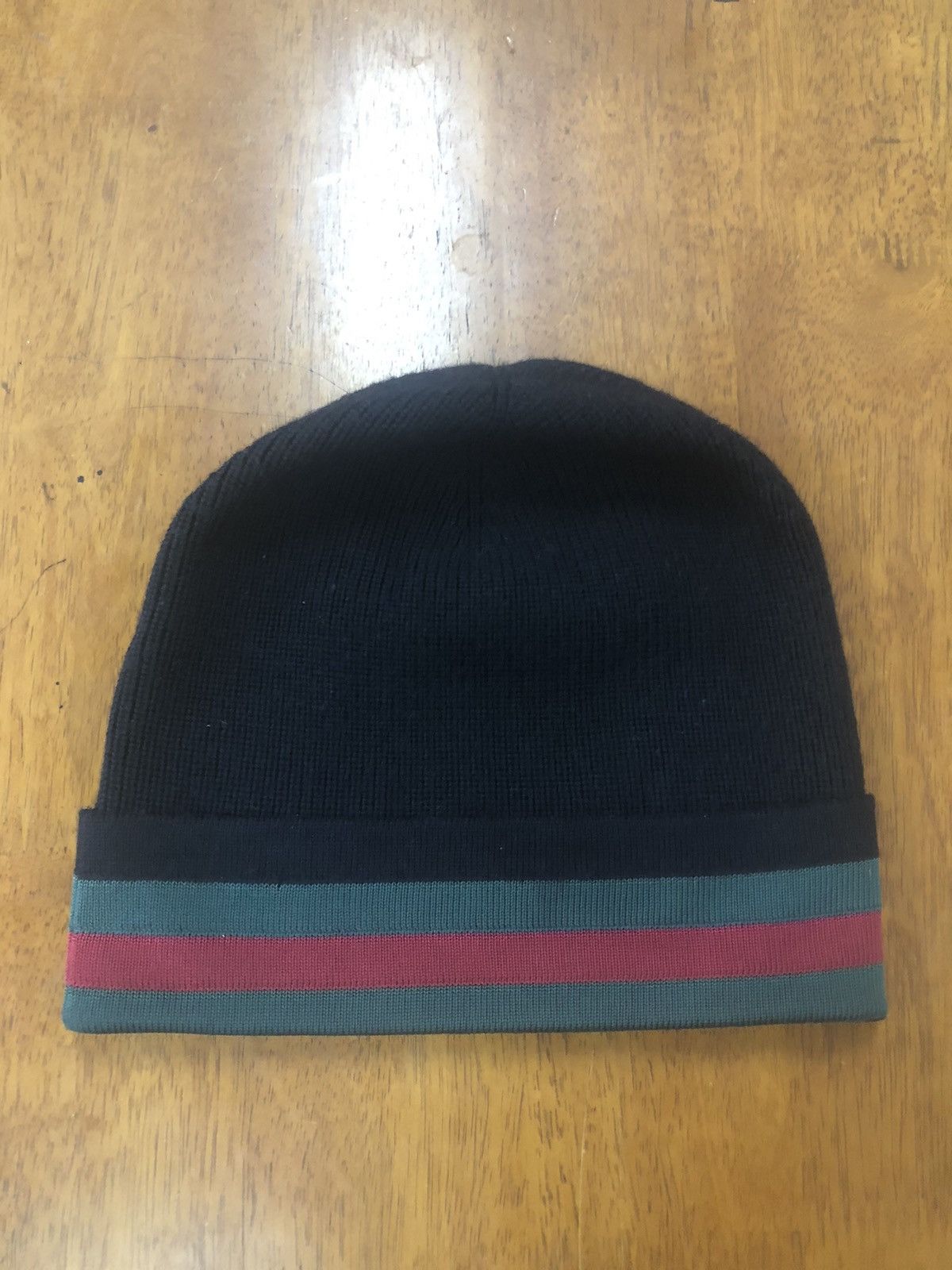 Gucci Vintage GUCCI Beanie Hat Iconic Colour Italy M Size ONE SIZE - 5 Thumbnail