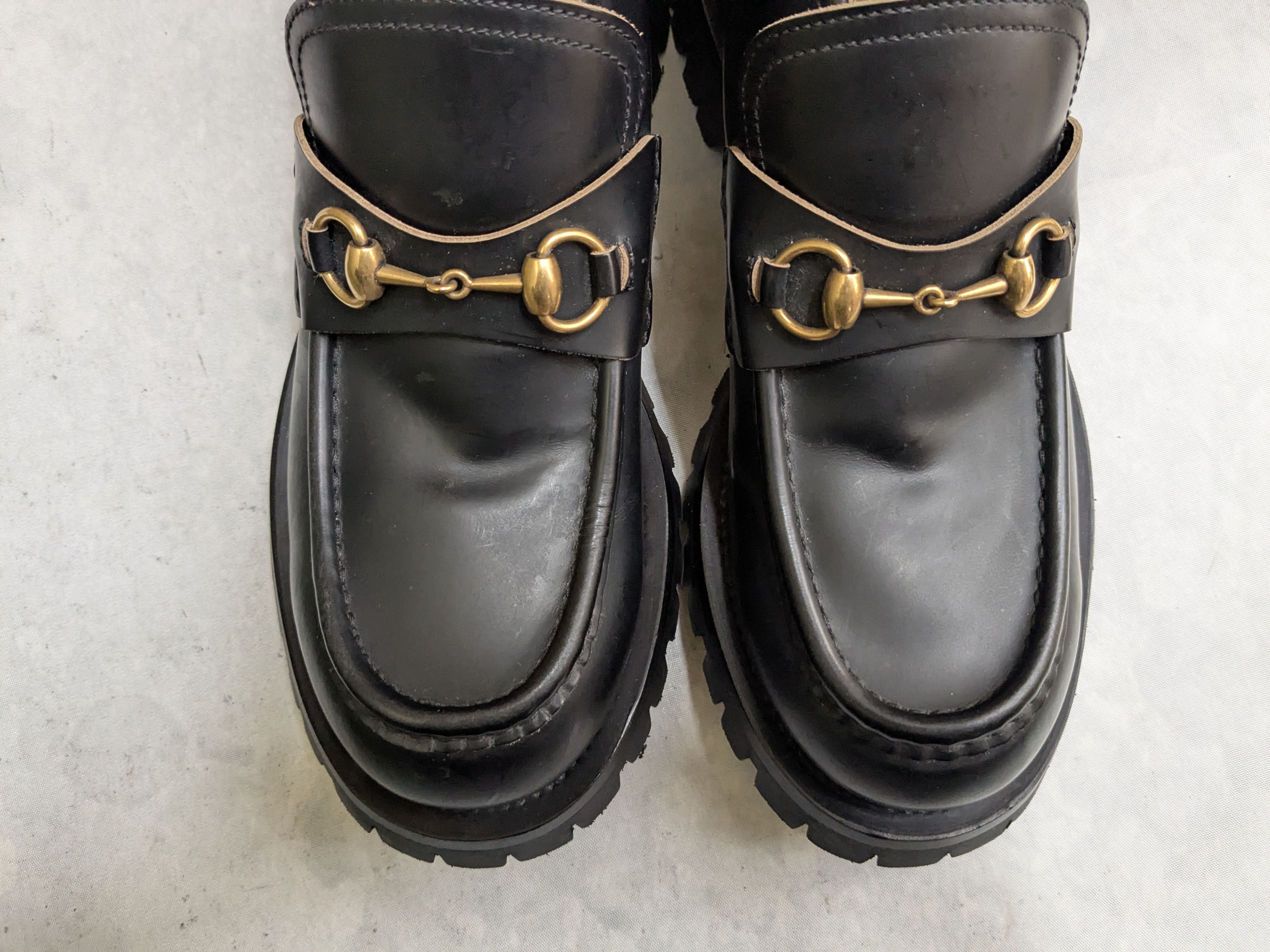 Gucci Gucci Horsebit Loafers Black 9.5 Leather Chukka Boots Size US 9.5 / EU 42-43 - 2 Thumbnail