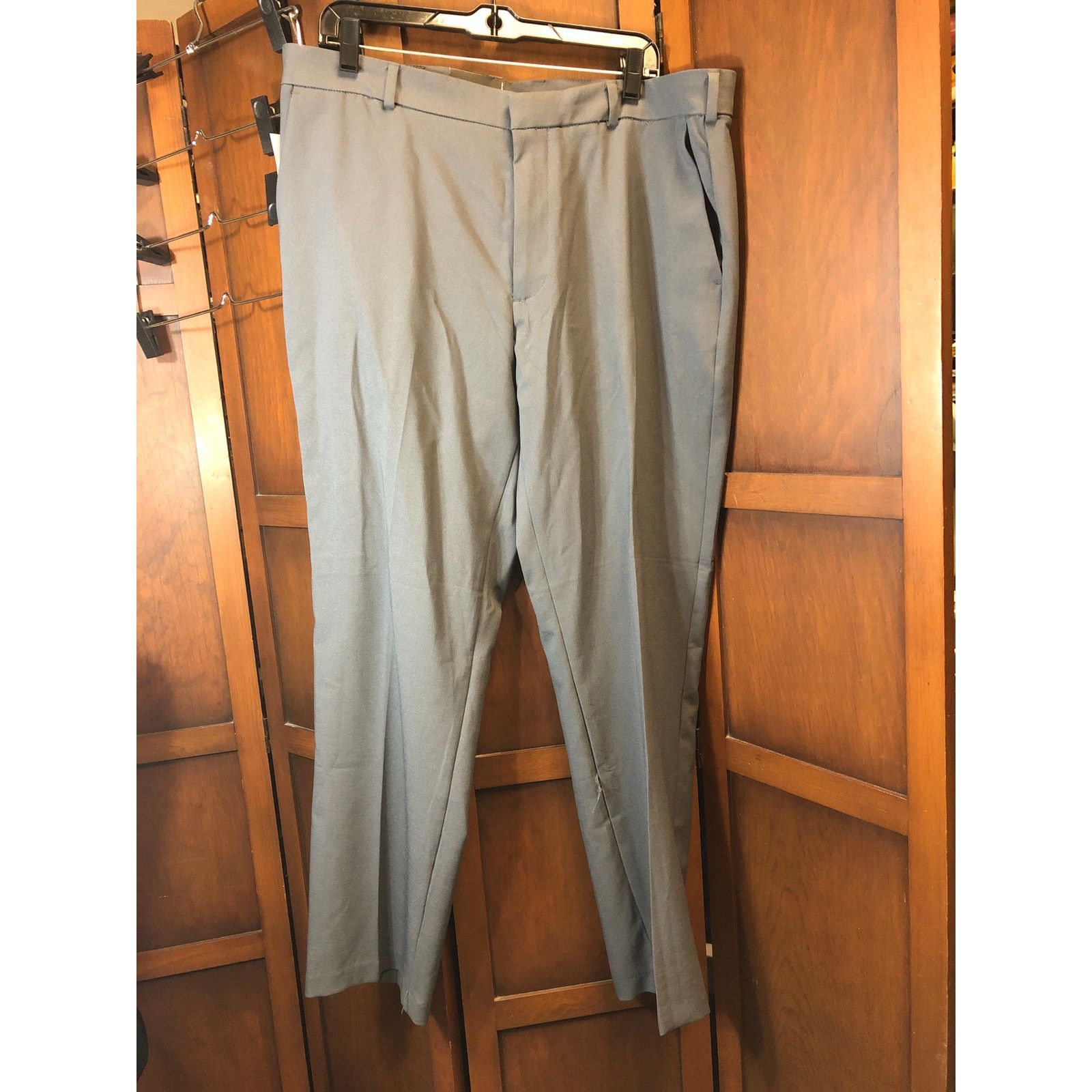 Van Heusen Mens Gray Van Heusen dress pants Size US 38 / EU 54 - 1 Thumbnail