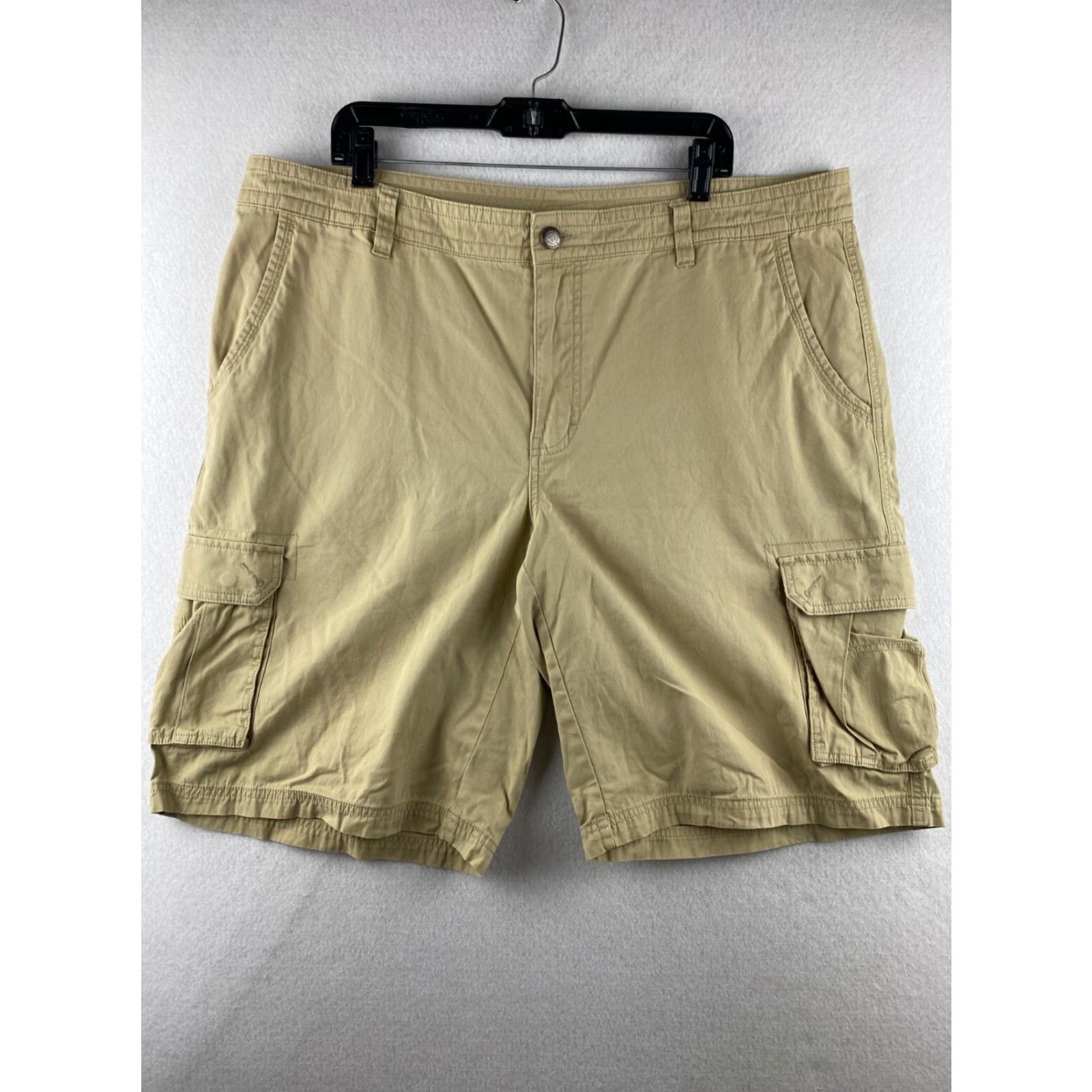 Vintage Columbia Cargo Shorts Mens 42 Beige Khaki Hiking Camping Casual Outdoors Wear Shirt Size US 42 / EU 58 - 2 Thumbnail