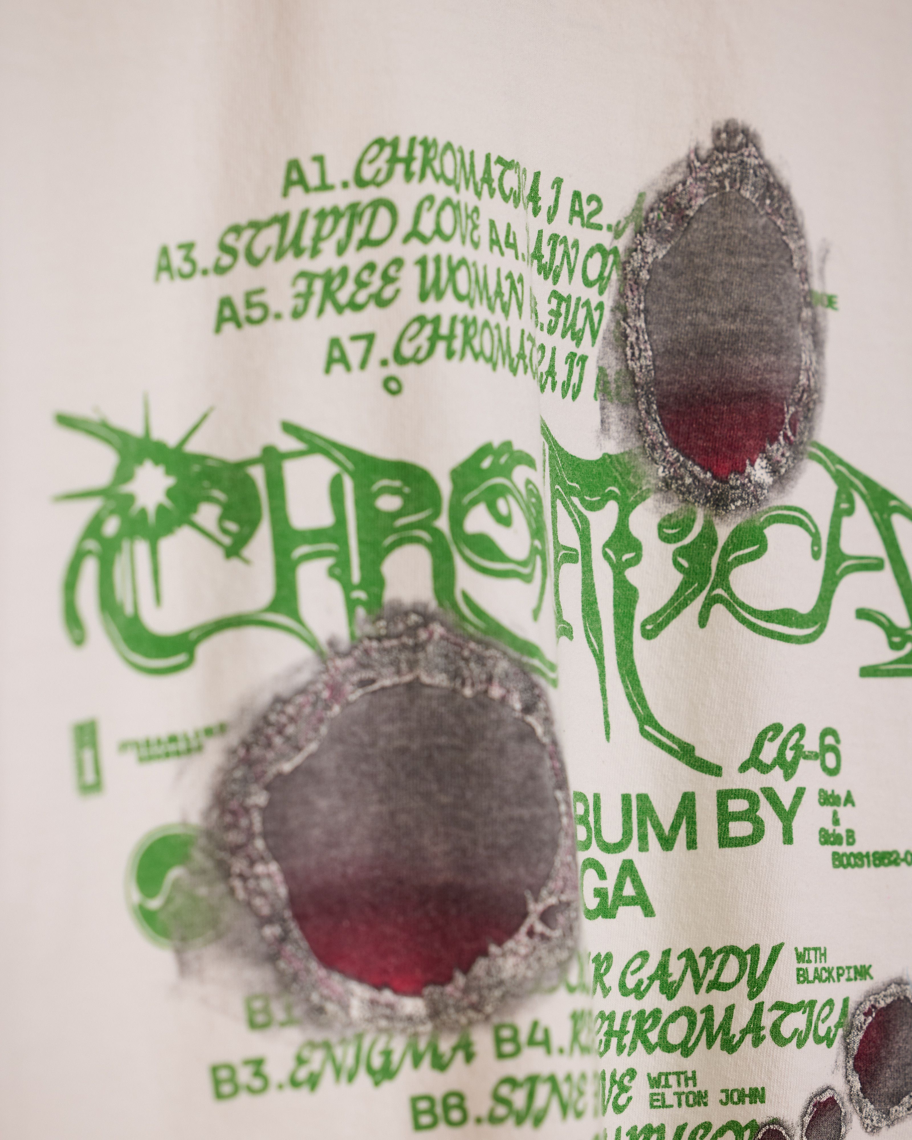 Vintage Lady Gaga Chromatica Tour Shirt Size US XL / EU 56 / 4 - 3 Thumbnail