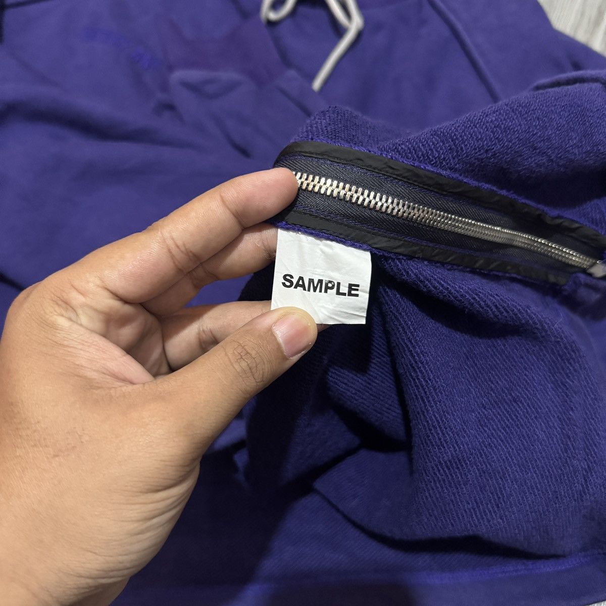 Juun.J Juun.J Sample Purple Hoodie Size US XL / EU 56 / 4 - 7 Thumbnail