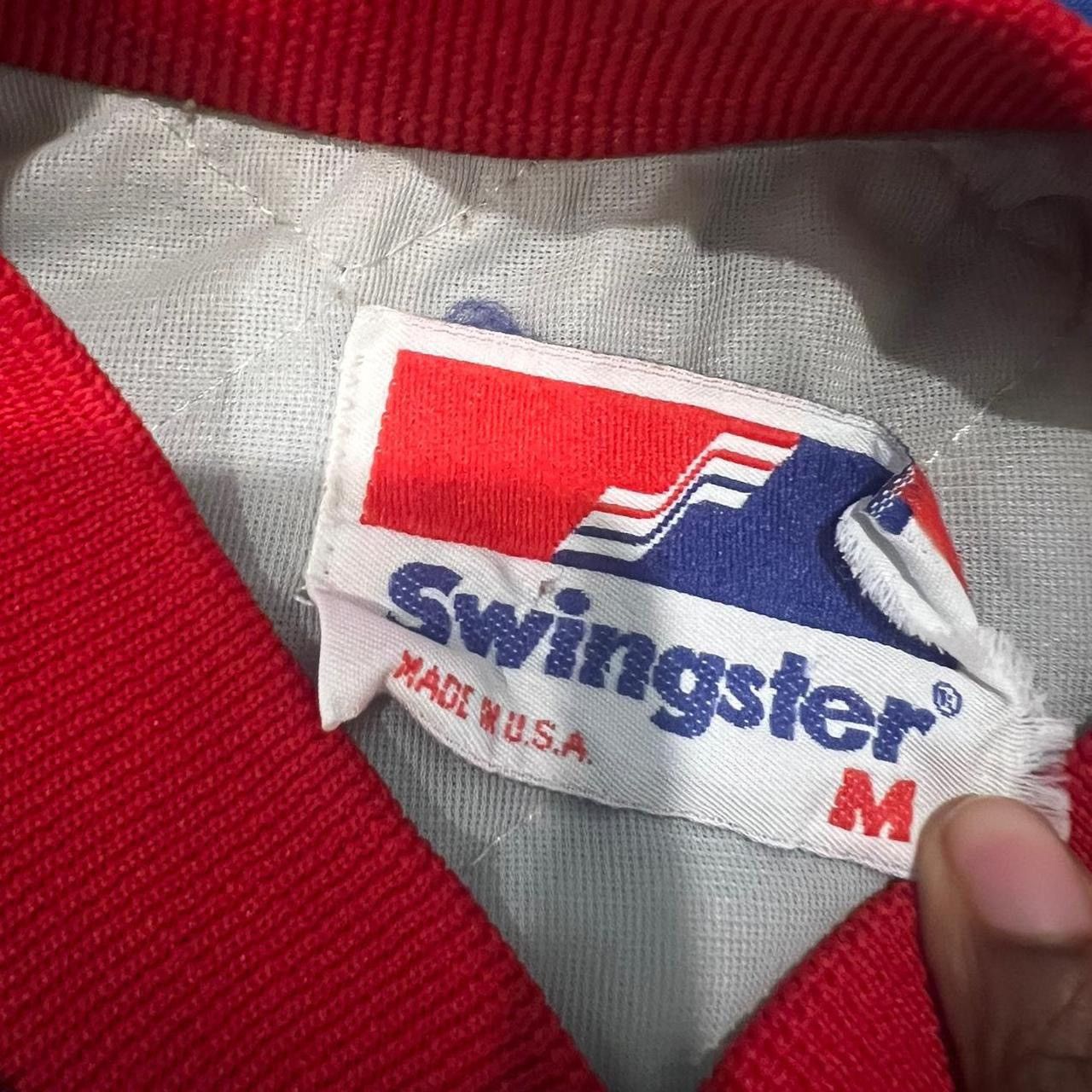 Swingster Vintage 90’s KU Jayhawks Swingster Bomber Jacket Size US M / EU 48-50 / 2 - 3 Thumbnail