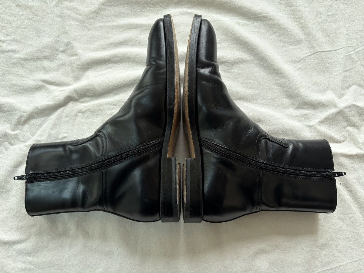 Dries Van Noten Dries Van Noten Black Leather Boots Size US 8 / EU 41 - 16 Thumbnail