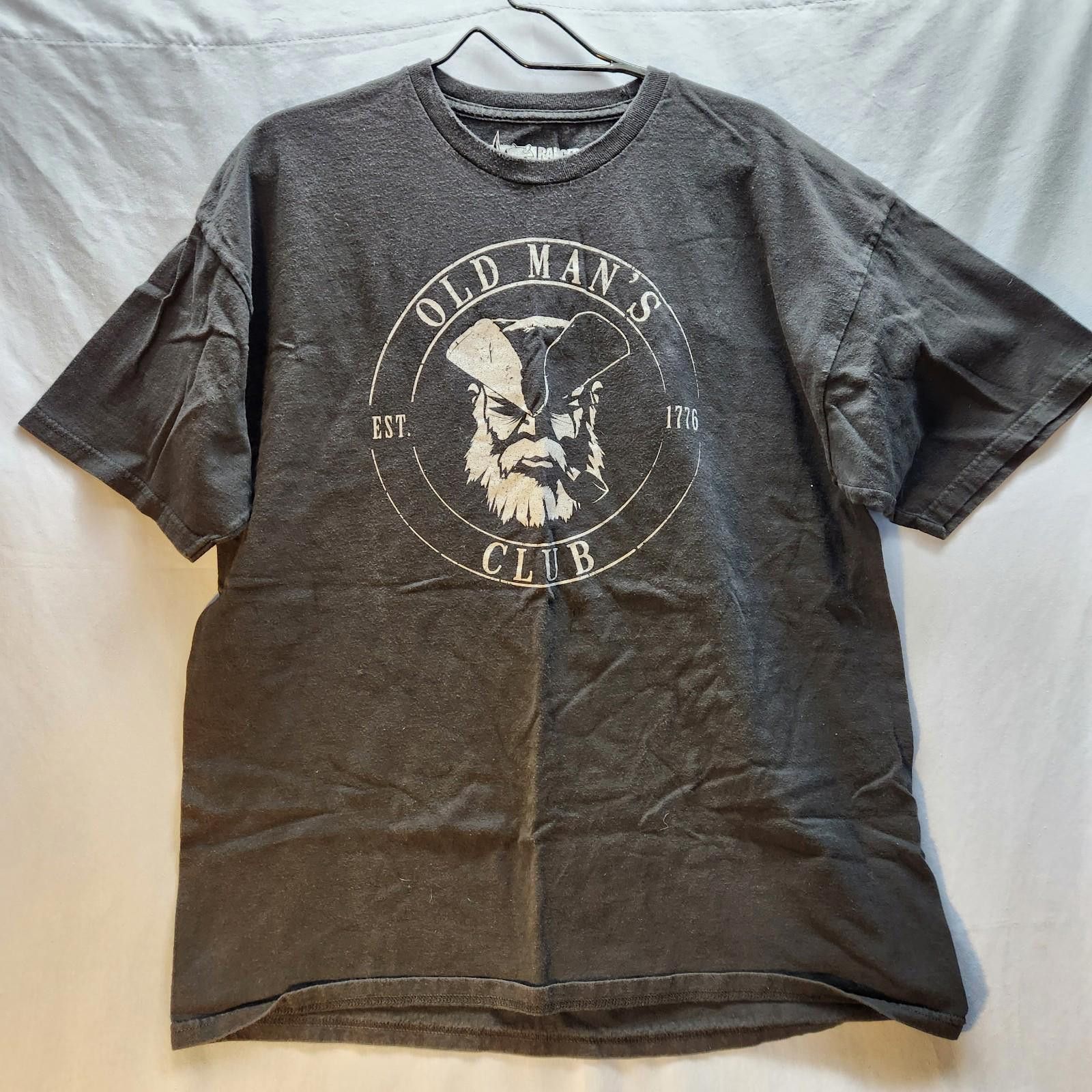 Designer Ranger Up Old Mans Club Black Tshirt Size XL Size US XL / EU 56 / 4 - 1 Thumbnail