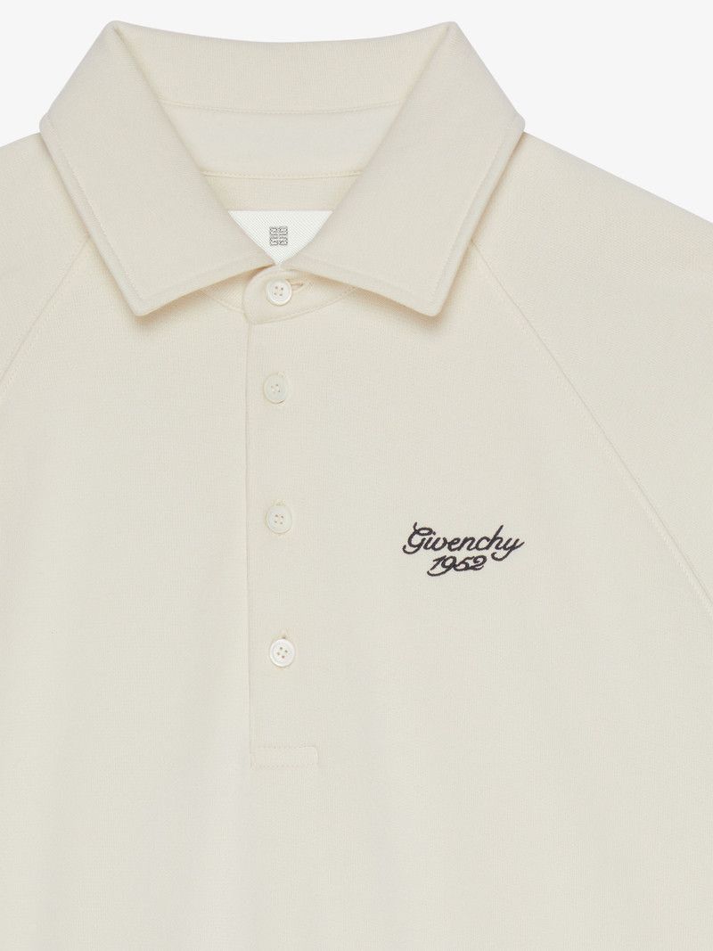 Givenchy o1w1db10426 Raglan Buttoned Sweatshirt in Ivory Size US XL / EU 56 / 4 - 5 Thumbnail