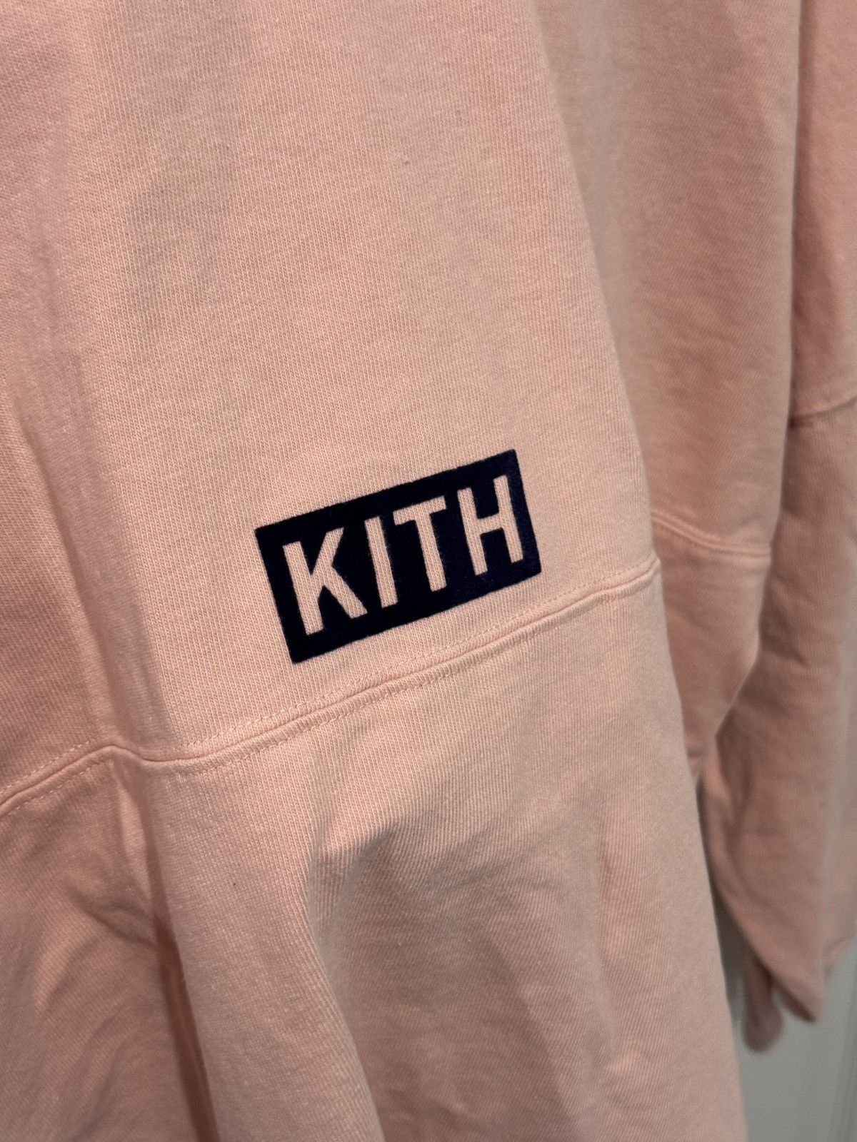 Kith Kith Track Paneled Pink LS Shirt Tee Size L (fits L-XL) Size US L / EU 52-54 / 3 - 6 Thumbnail