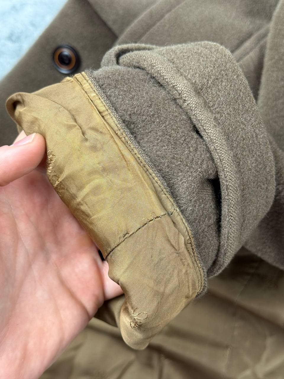 Gucci Vintage Gucci 80s Woool Cashmere Coat Women Double Breasted Size M / US 6-8 / IT 42-44 - 7 Thumbnail