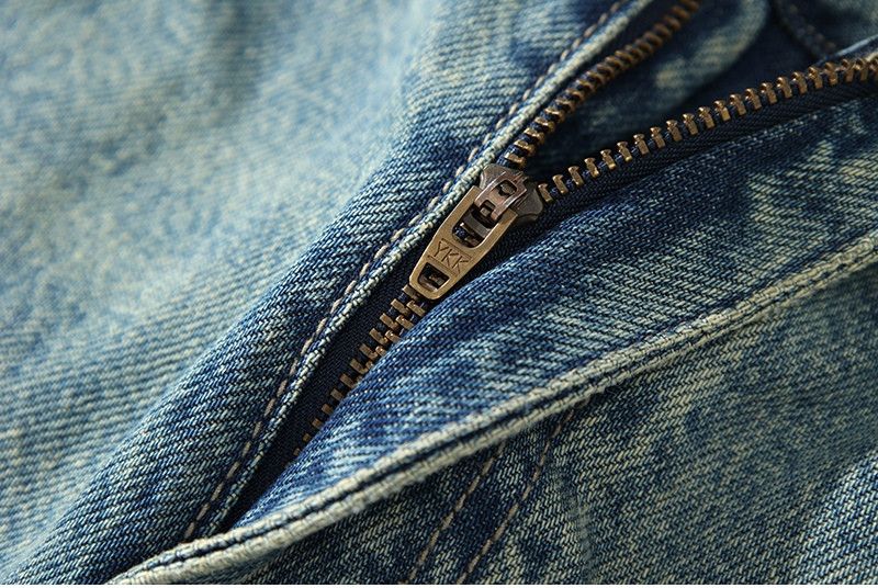 Japanese Brand × Jean Distressed Frayed Denim Pants Size US 30 / EU 46 - 6 Thumbnail