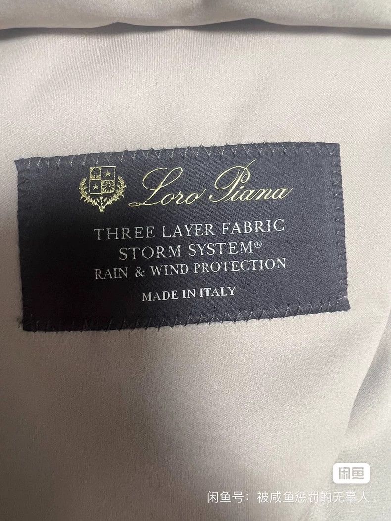 Loro Piana LORO PIANA Men's three-layer fabric shirt jacket coat Size US M / EU 48-50 / 2 - 3 Thumbnail