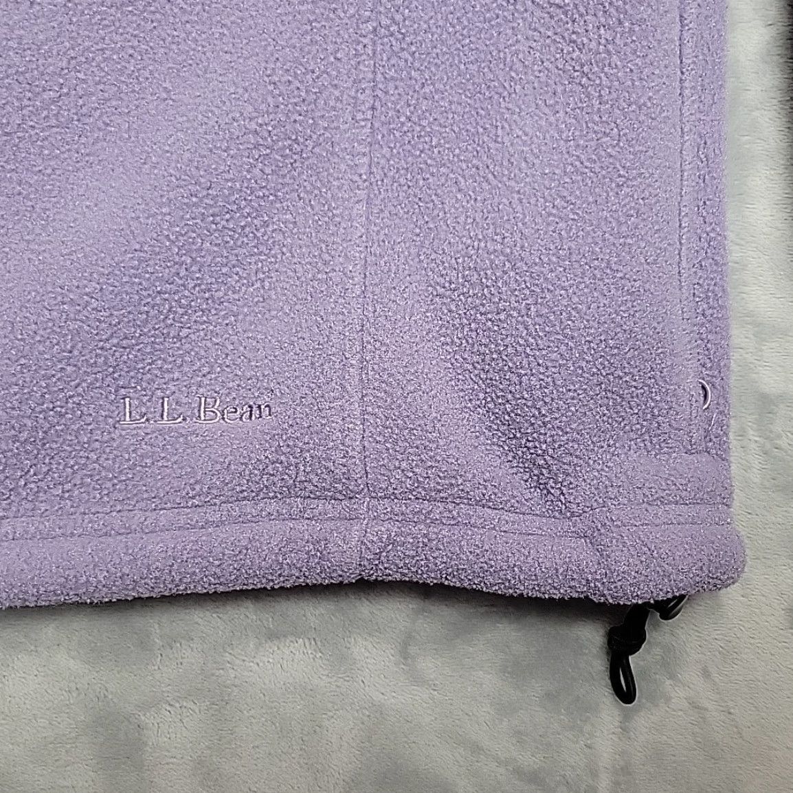 Vintage VINTAGE L.L.Bean Jacket Womens Small Purple 1/4 Zip Fleece Pullover Outdoors Made in USA Size S / US 4 / IT 40 - 2 Thumbnail