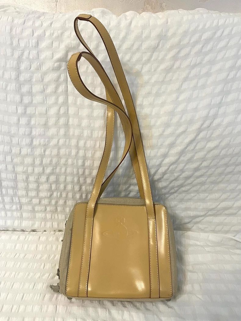 Vivienne Westwood Vivienne Westwood Single shoulder leather khaki patchwork Size ONE SIZE - 5 Thumbnail