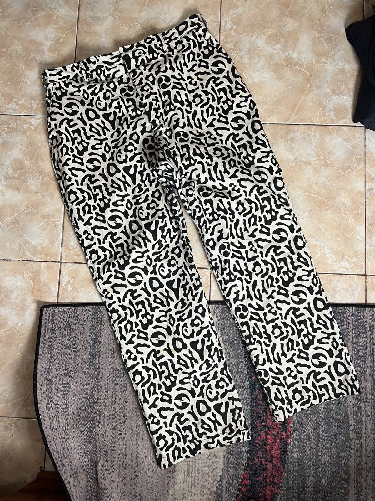 Vintage Vintage 60/70s South Korean Army Winter Camo Pants Size 36" / US 14 / IT 50 - 1 Thumbnail