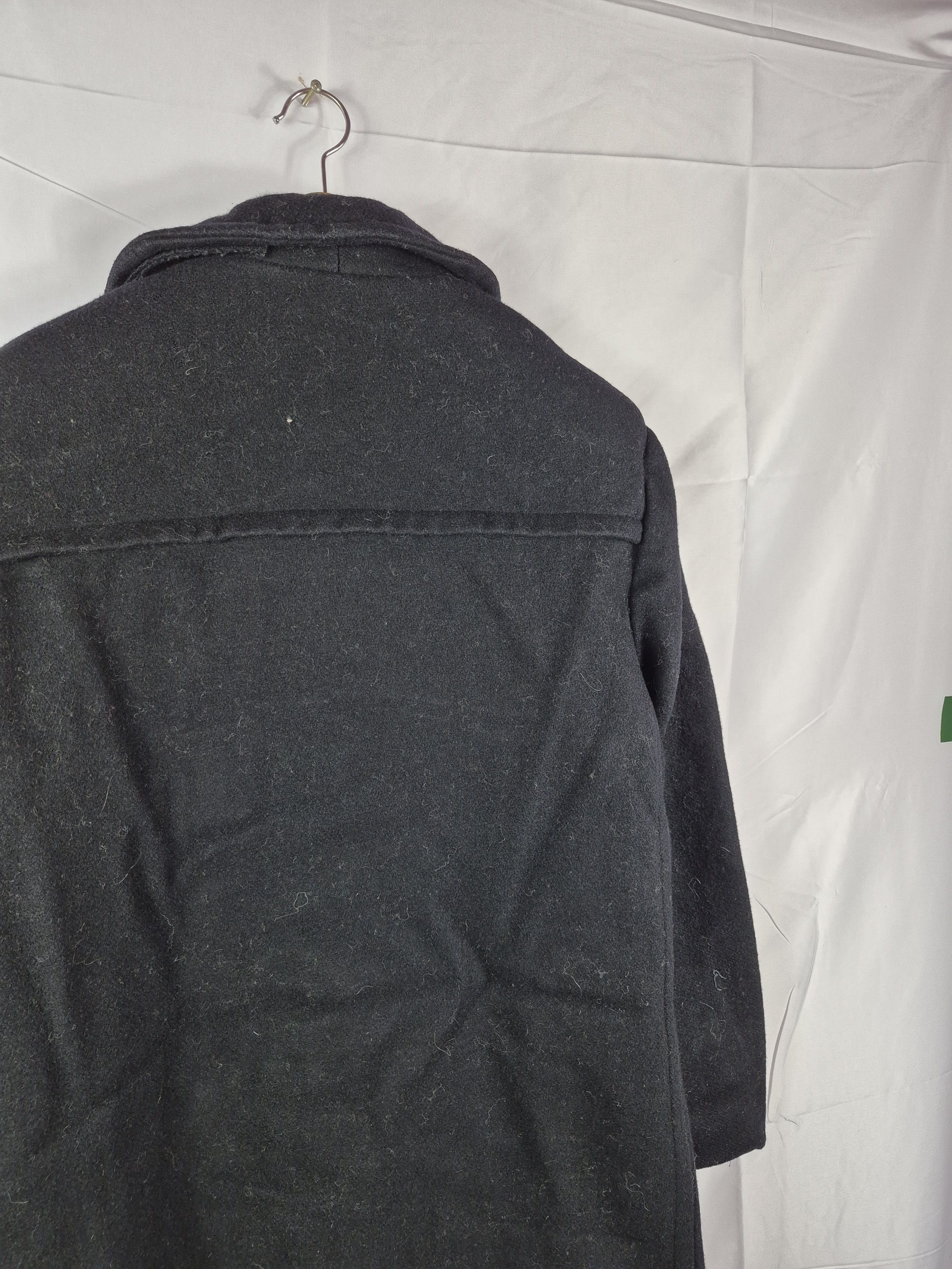 Vintage 🔥 Vintage 70s US Marines Long Coat Wool Jacket Size US L / EU 52-54 / 3 - 8 Thumbnail