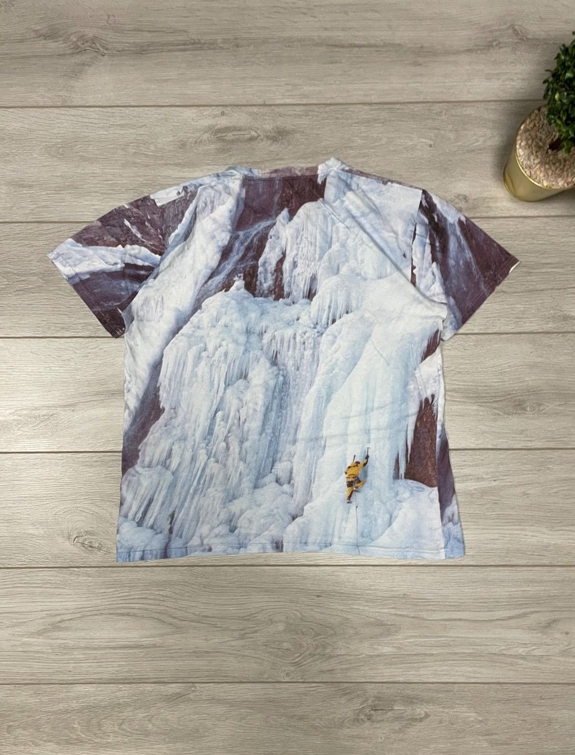 Supreme × The North Face Supreme North Face Ice Climb Tee overprint mountain Size US M / EU 48-50 / 2 - 7 Thumbnail