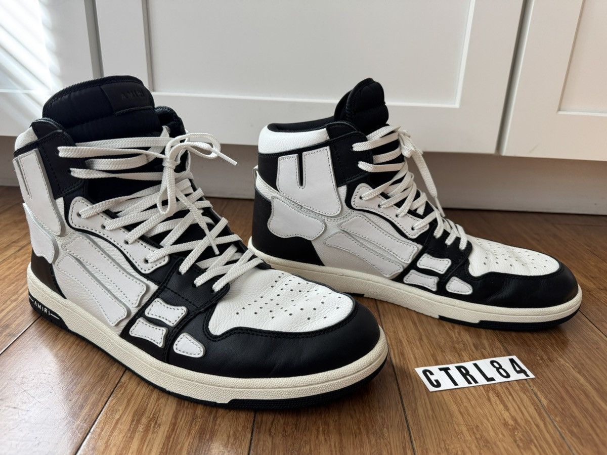 Amiri ✅ Skel Top Hi-top Size US 13 / EU 46 - 2 Thumbnail