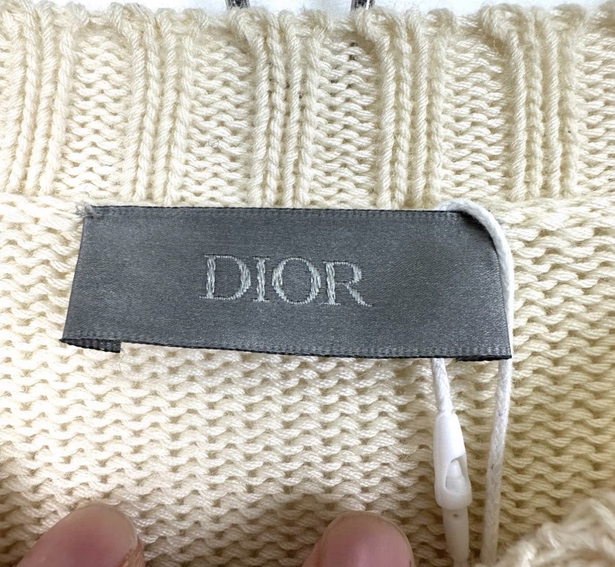 Dior Dior x Travis Scott Abstract Devil Pattern Knit Sweater K12 Size US M / EU 48-50 / 2 - 4 Thumbnail