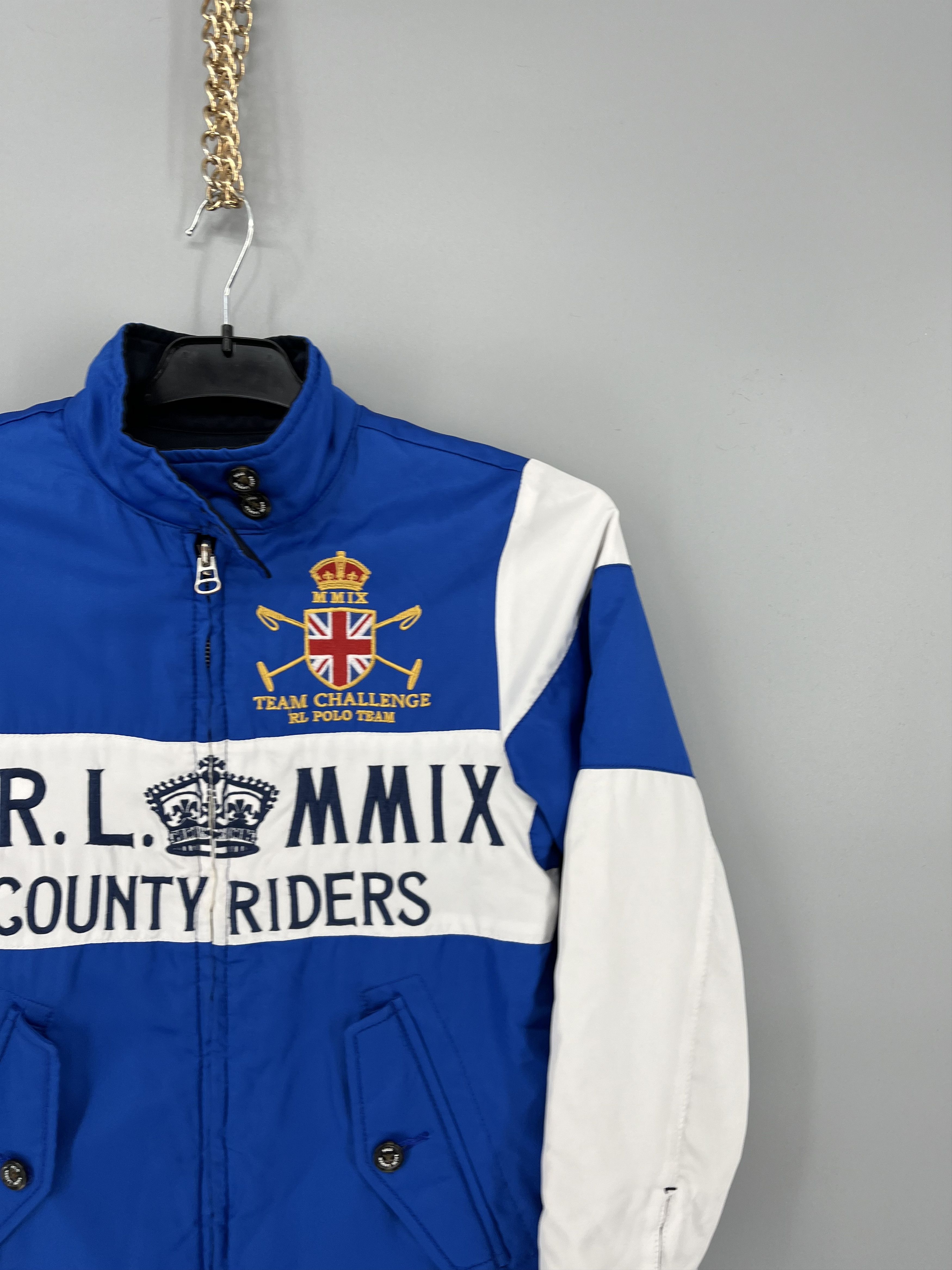 Polo Ralph Lauren Vtg Kids!! Polo Ralph Lauren County Riders Reversible Jacket Size US XXS / EU 40 - 5 Thumbnail