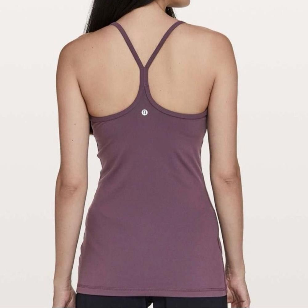 Lululemon Lululemon Power Y Tank *Luon Light Arctic Plum Mauve Size 6 Size M / US 6-8 / IT 42-44 - 2 Thumbnail
