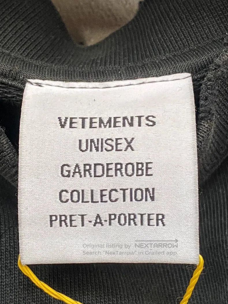Vetements Vetements 23ss Oversized Graphic Sweatshirt. Size US S / EU 44-46 / 1 - 5 Thumbnail