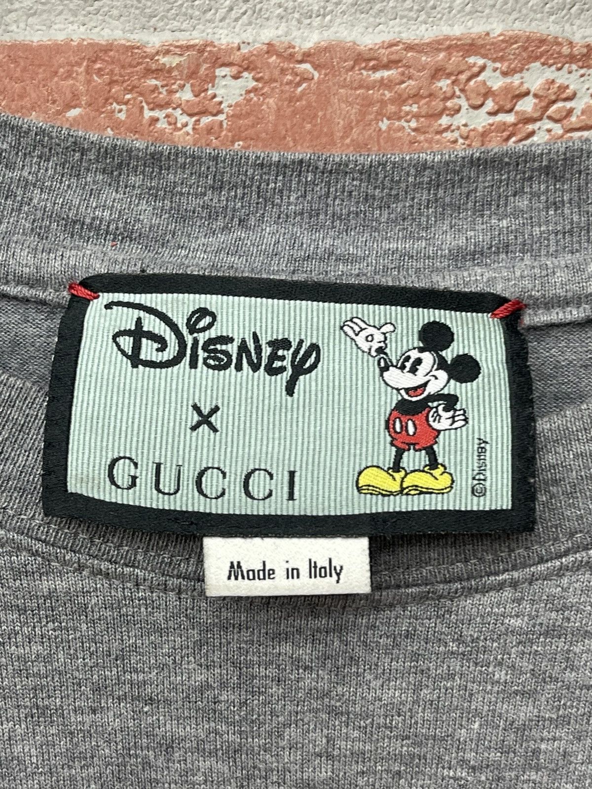 Disney × Gucci Size XS - Gucci x Disney Mickey Mouse Tee Grey Size US XS / EU 42 / 0 - 5 Thumbnail