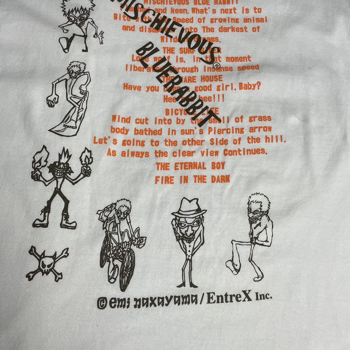If Six Was Nine × Japanese Brand × Seditionaries 🇯🇵☠️ VINTAGE MISCHIEVOUS PUNK TSHIRT Size US L / EU 52-54 / 3 - 8 Thumbnail
