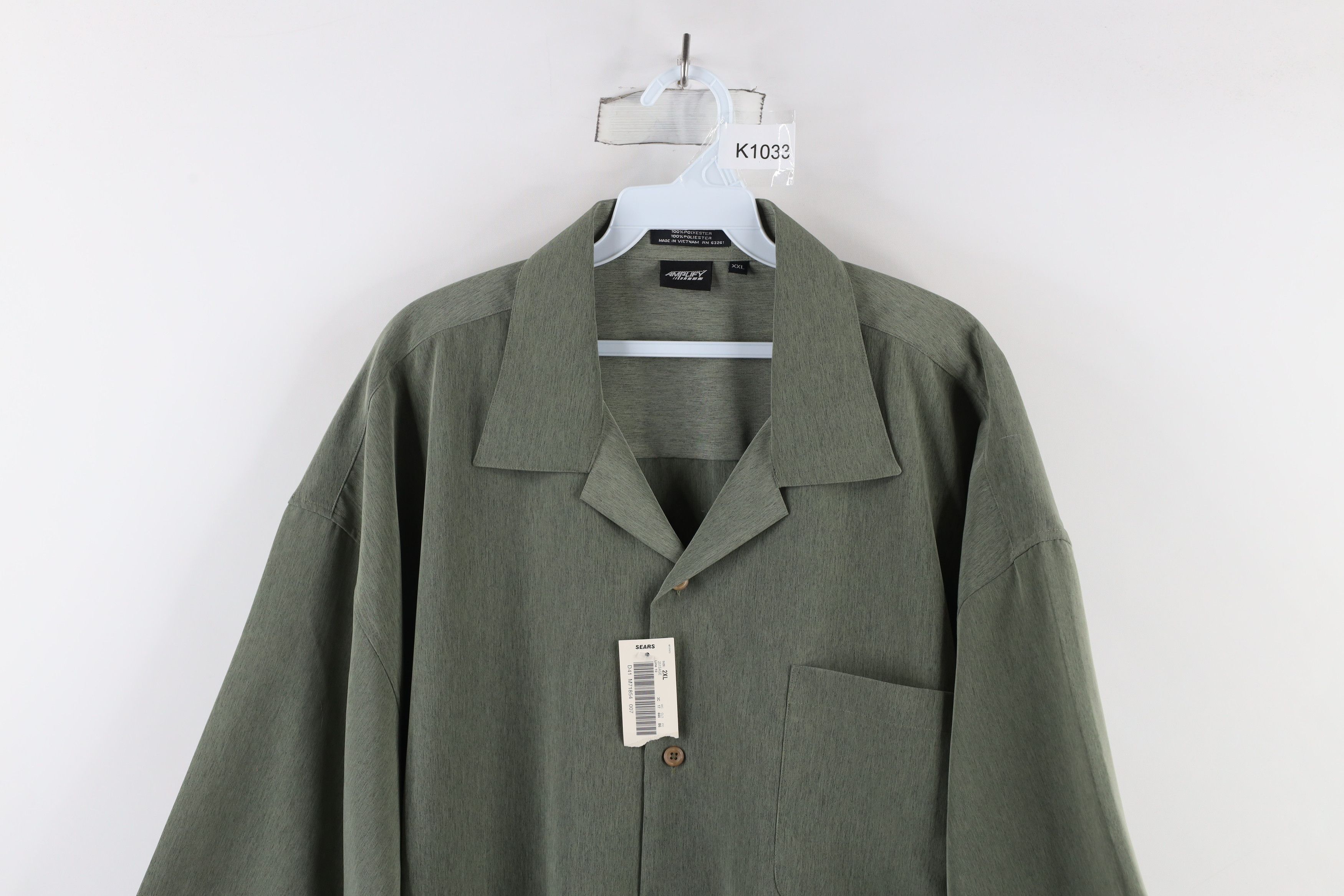 Vintage Deadstock Vintage 90s Streetwear Short Sleeve Button Shirt Size US XL / EU 56 / 4 - 2 Thumbnail