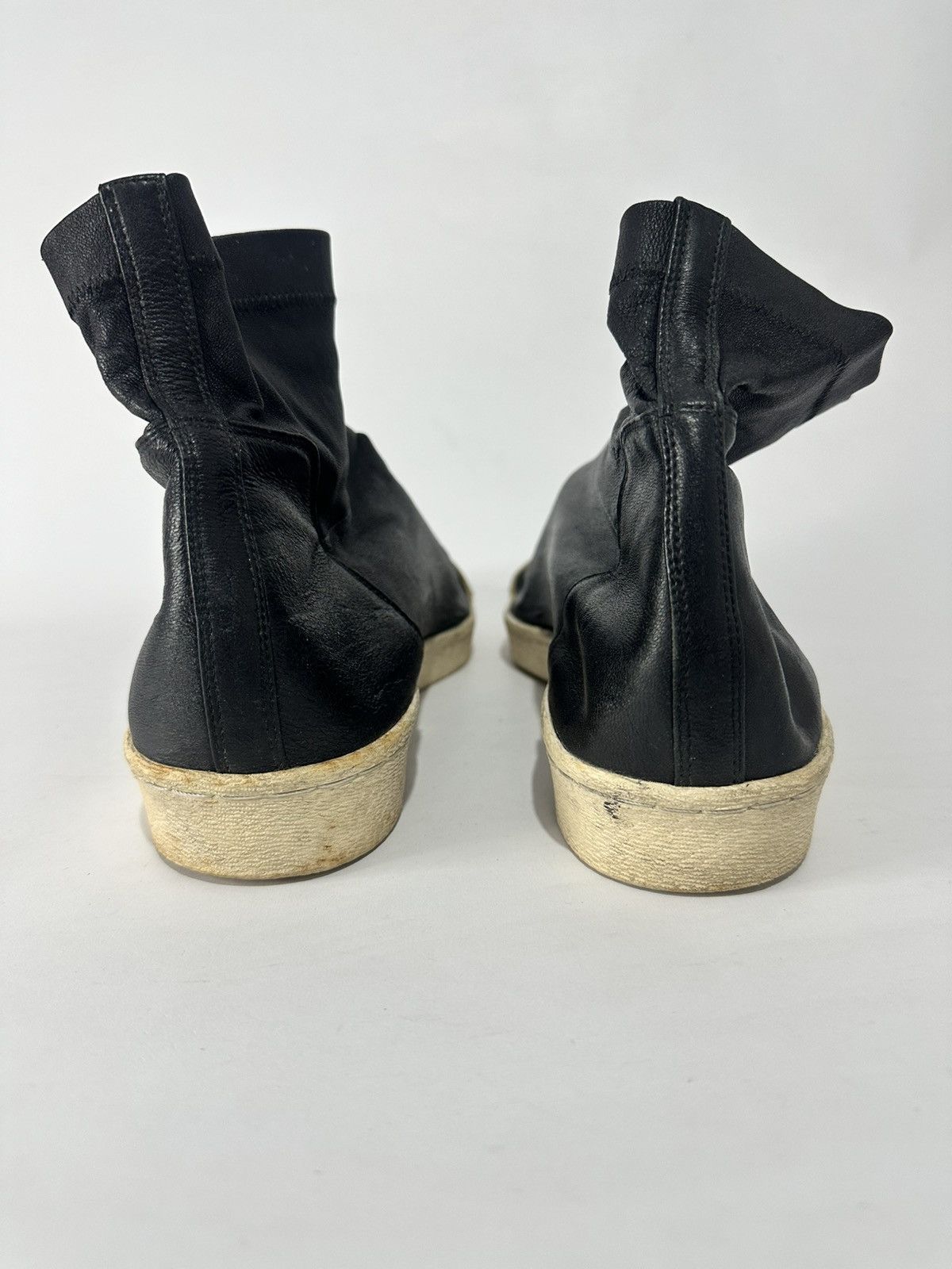 Adidas × Rick Owens Rick Owens x Adidas SS15 Faun Leather Sneakers Size US 9.5 / EU 42-43 - 5 Thumbnail