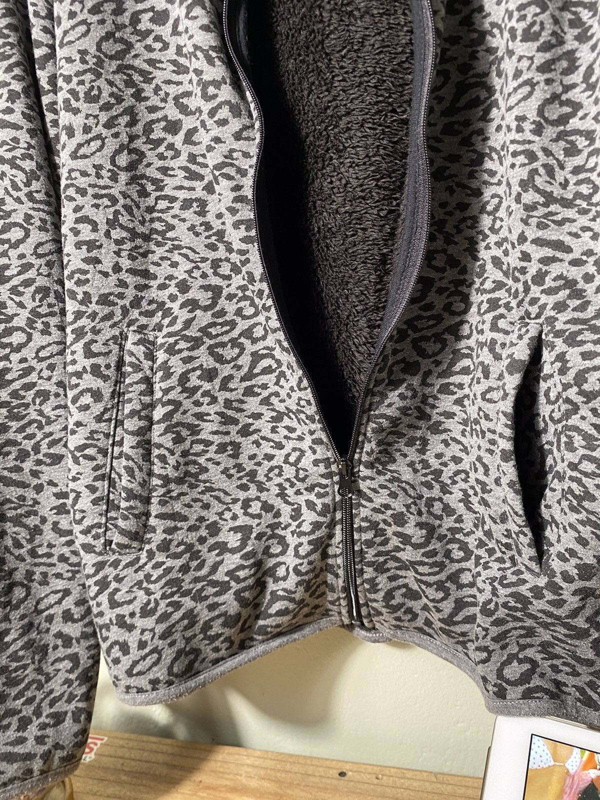 Japanese Brand DOXY Leopard Fur Zip Hoodie Lgb Ifsix Style Size US M / EU 48-50 / 2 - 3 Thumbnail
